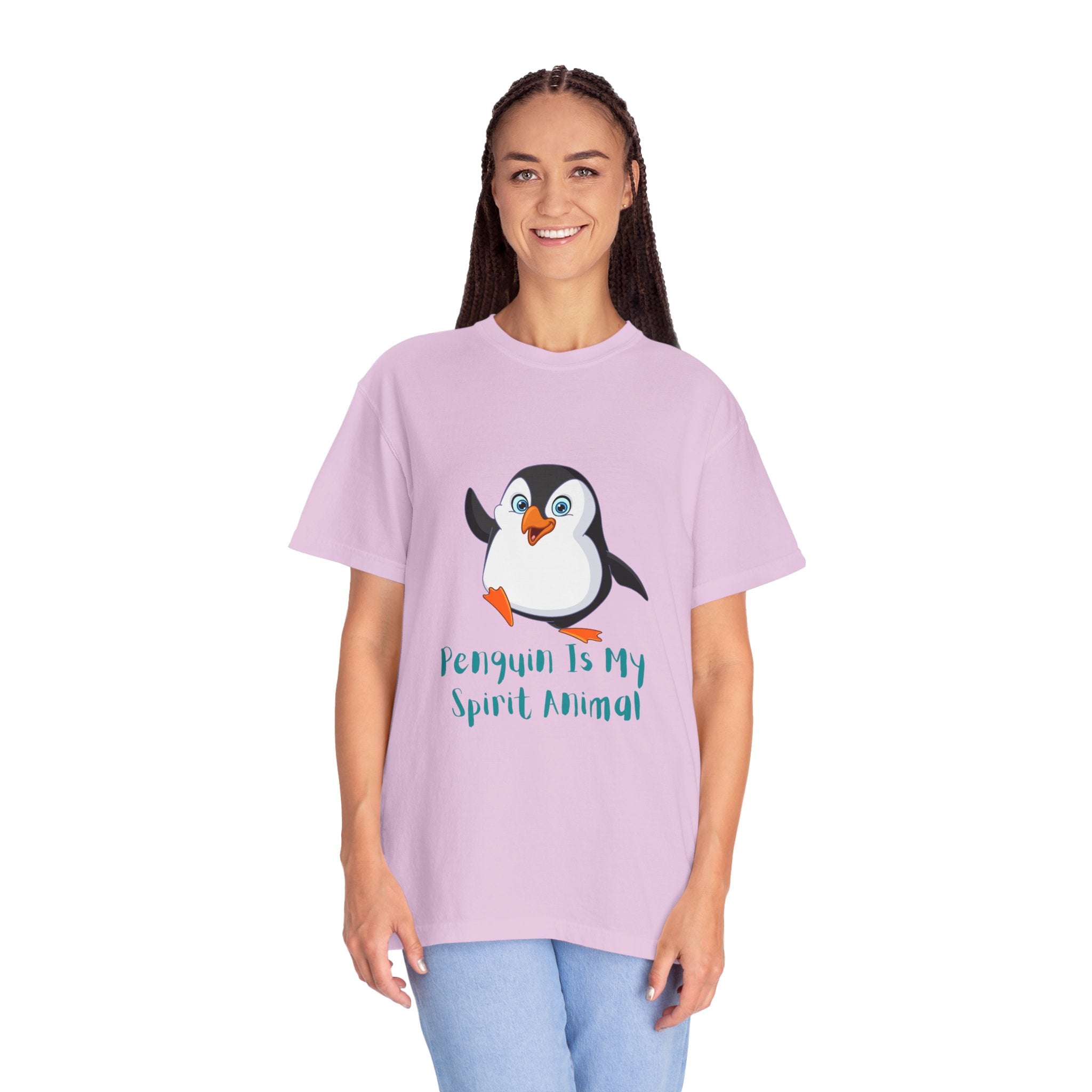 Penguin Spirit Animal Shirt, Unisex T-Shirt for Animal Lovers, Cute Gift for Birthdays, Christmas, Casual Wear, Fun & Quirky Fashion