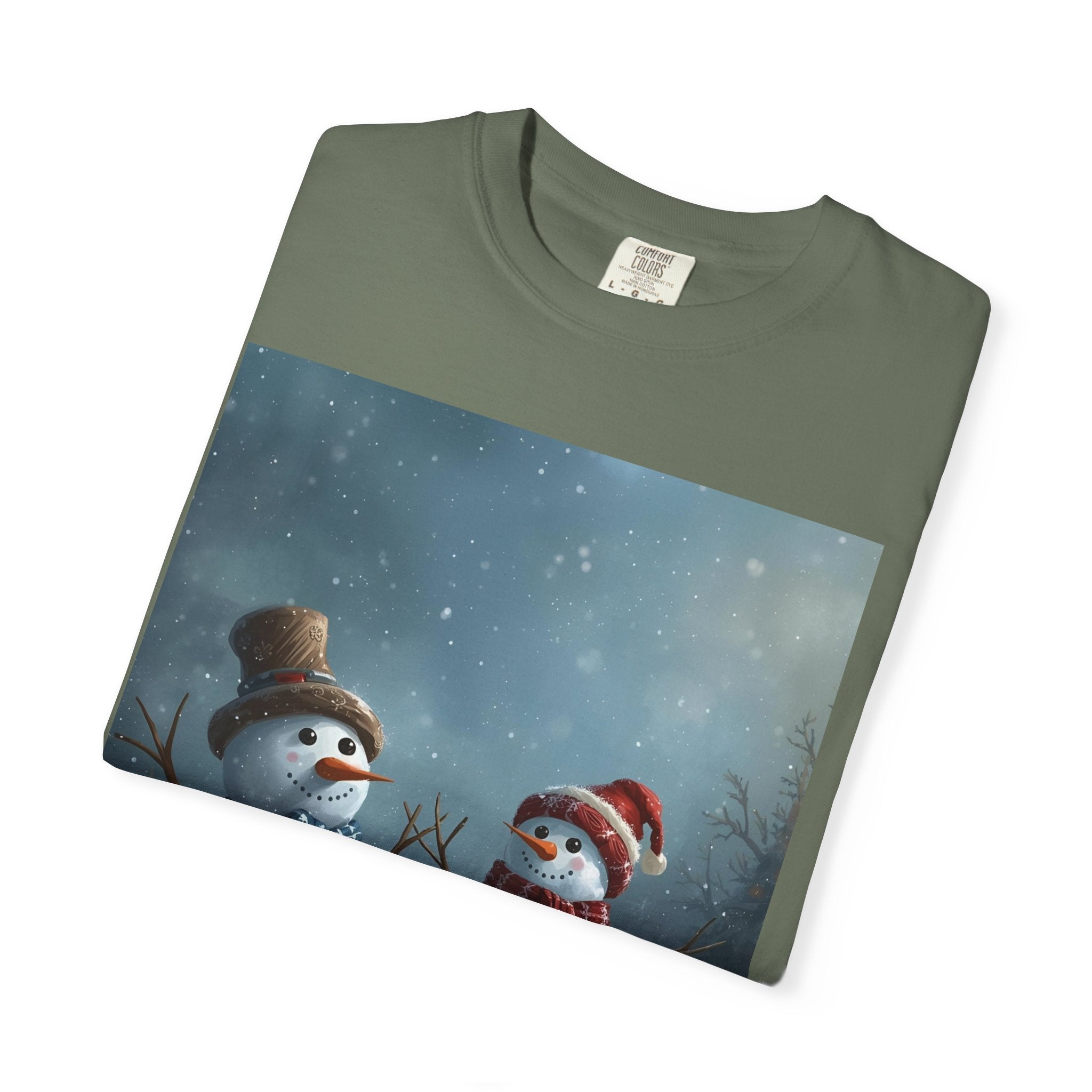 Christmas Winter Wonderland Snowman T-Shirt | Cozy Holiday Tee, Christmas Gift, Unisex Apparel, Seasonal Fashion, Winter Vibes