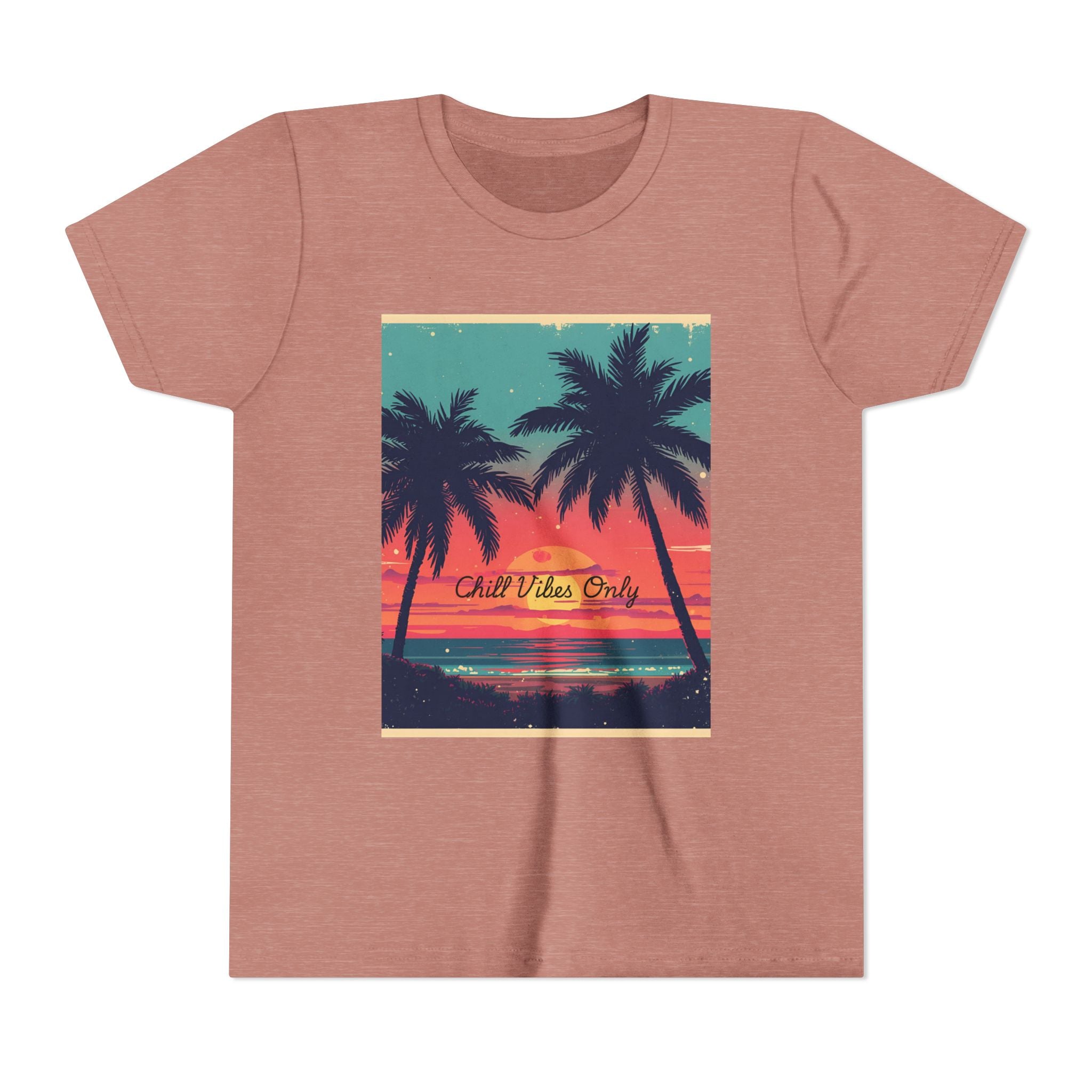 Tropical Sunset Youth Short Sleeve Tee