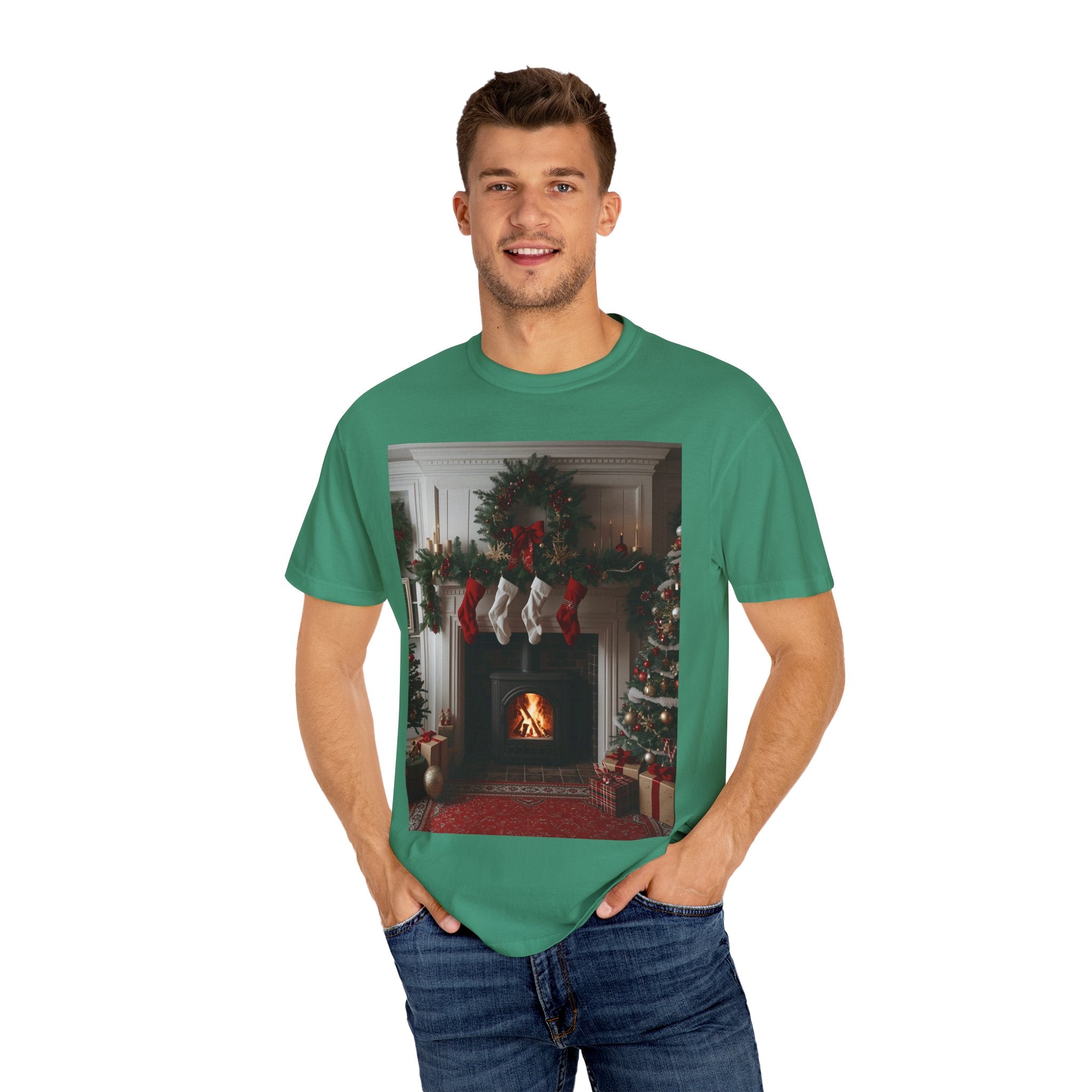 Cozy Christmas T-Shirt, Winter Holiday Tee, Seasonal Gift Shirt, Unisex Clothing, Festive Style, Christmas Decor Apparel