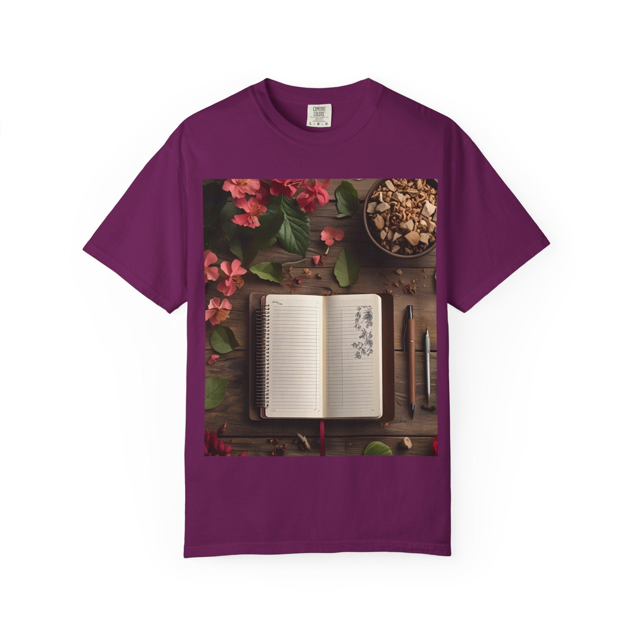 Chic Garden T-Shirt for Nature Lovers, Casual Wear, Eco-Friendly Apparel, Gift for Friends, Stylish Summer Shirt