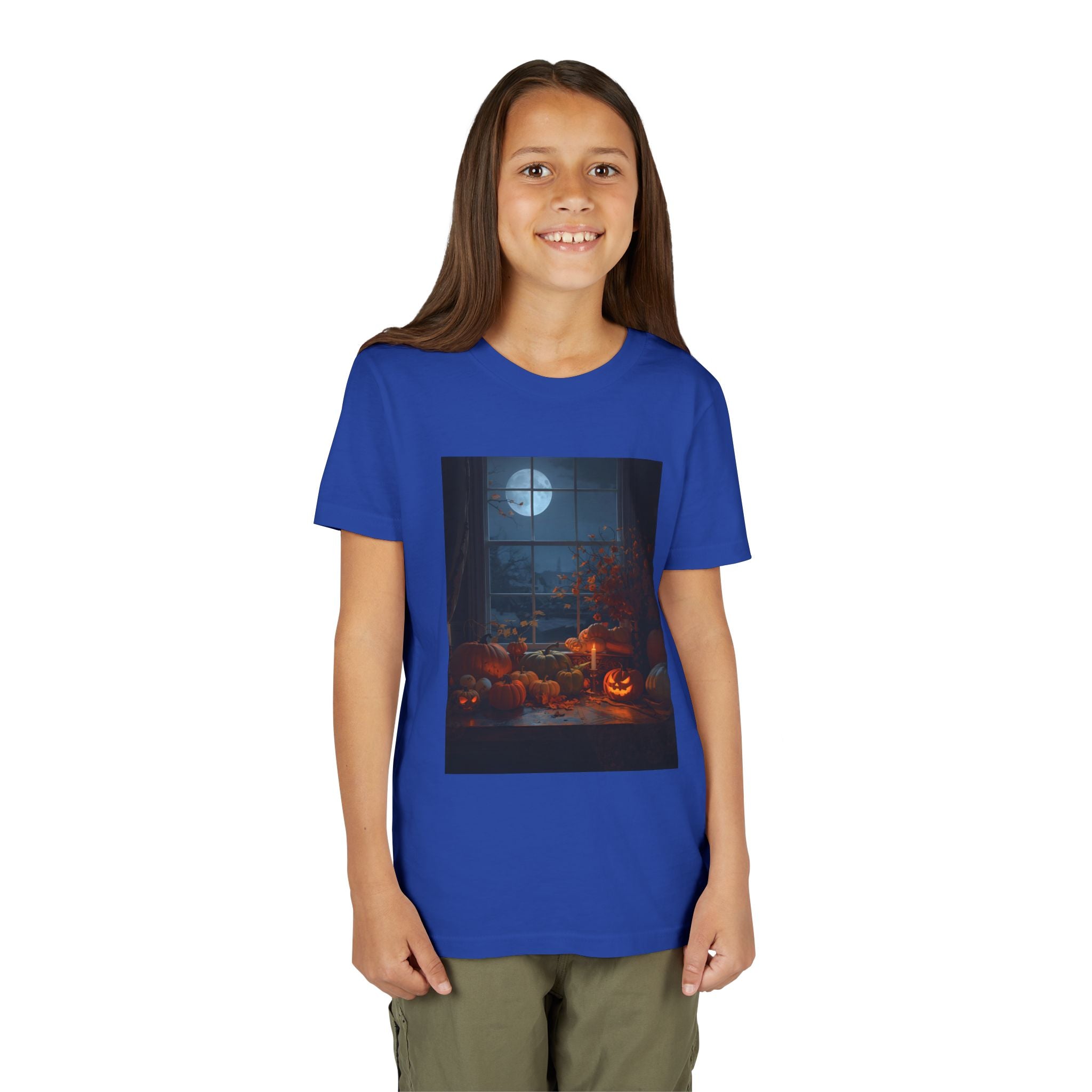 Halloween Pumpkin Youth Short Sleeve Tee