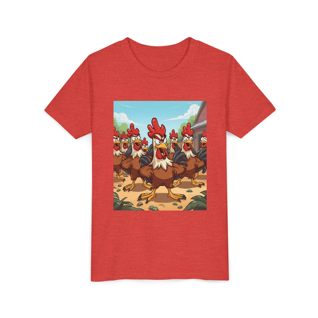 Chicken Funny Youth Short Sleeve Tee