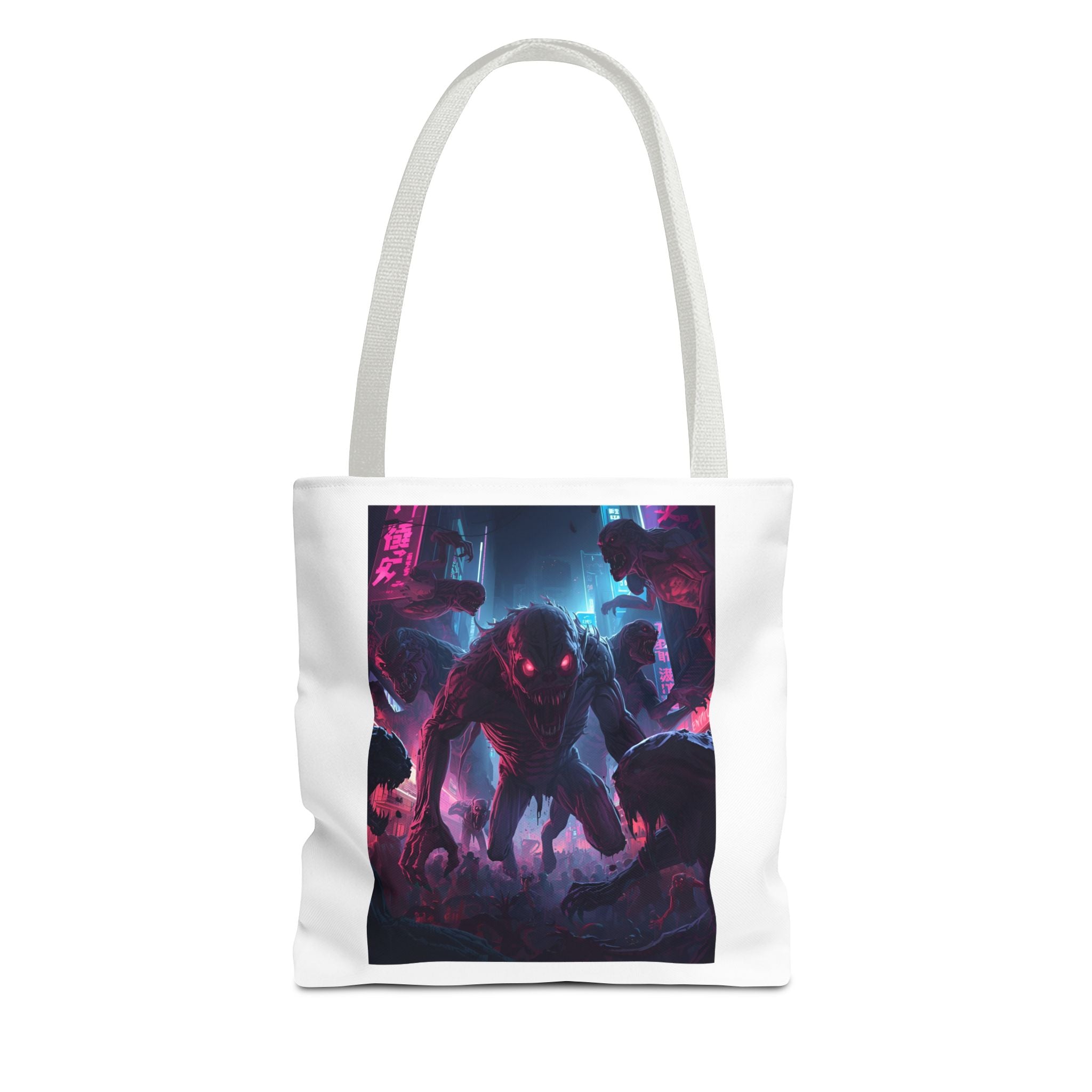 Spooky Creature Tote Bag (AOP)