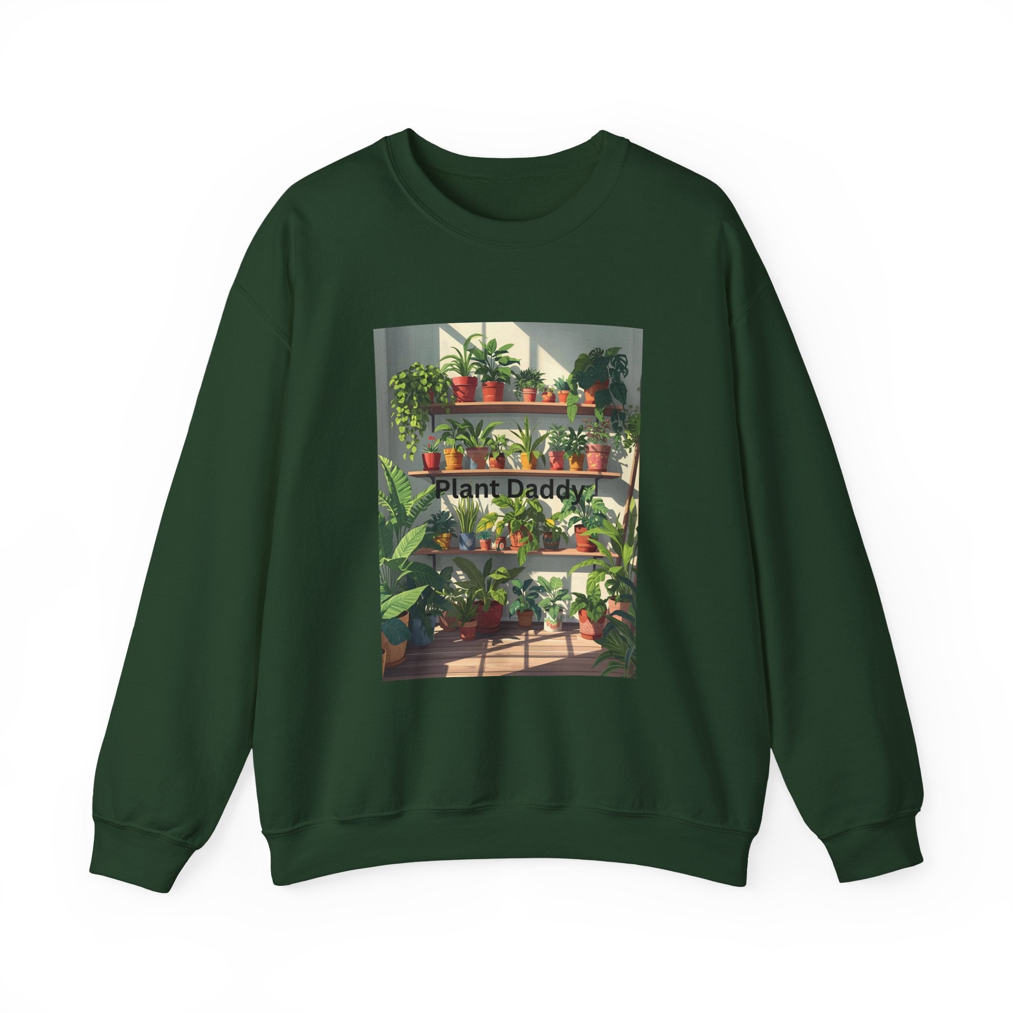 Plant Daddy Sweatshirt, Unisex Gardening Crewneck, Perfect Gift for Plant Lovers, Cozy Indoor Wear, Houseplant Enthusiast Apparel