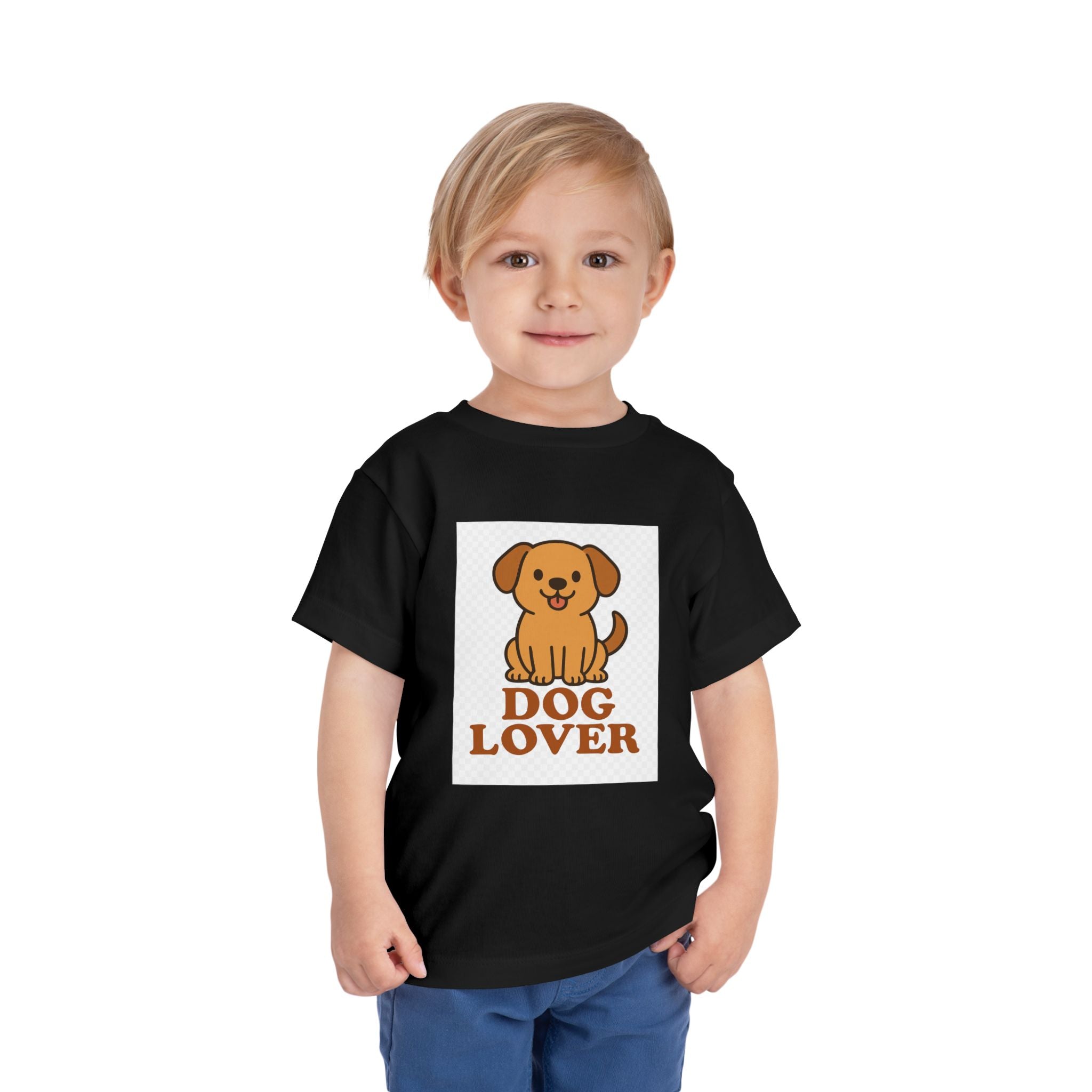 Dog Lover Toddler Tee - Cute Kids Shirt, Animal Lover Gift, Playtime Apparel, Birthday Outfit, Gift for Dog Owners