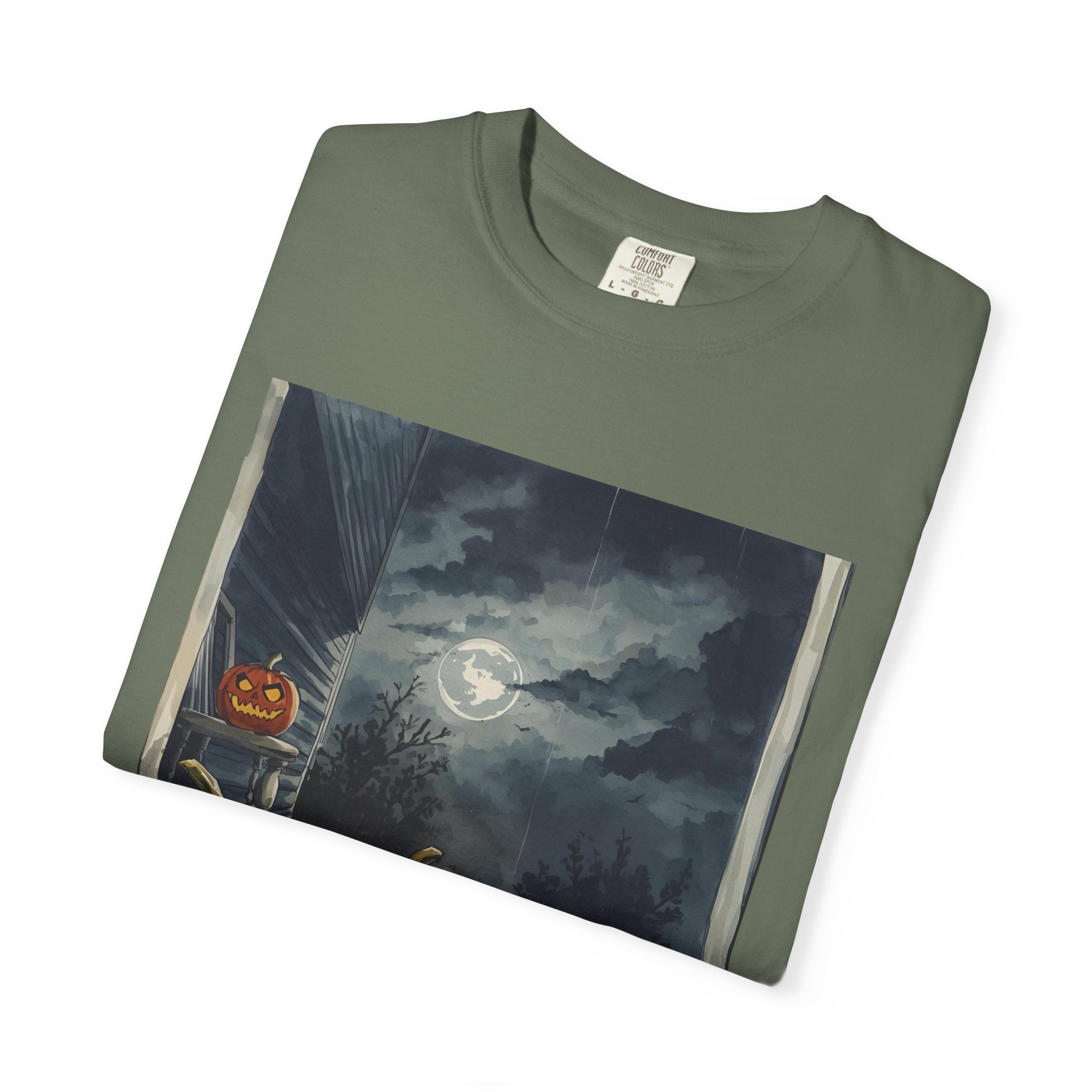 Halloween Pumpkin Scary T-shirt - Perfect for Fall Celebrations, Trick or Treat, Autumn Fashion, Costume Party, Spooky Vibes