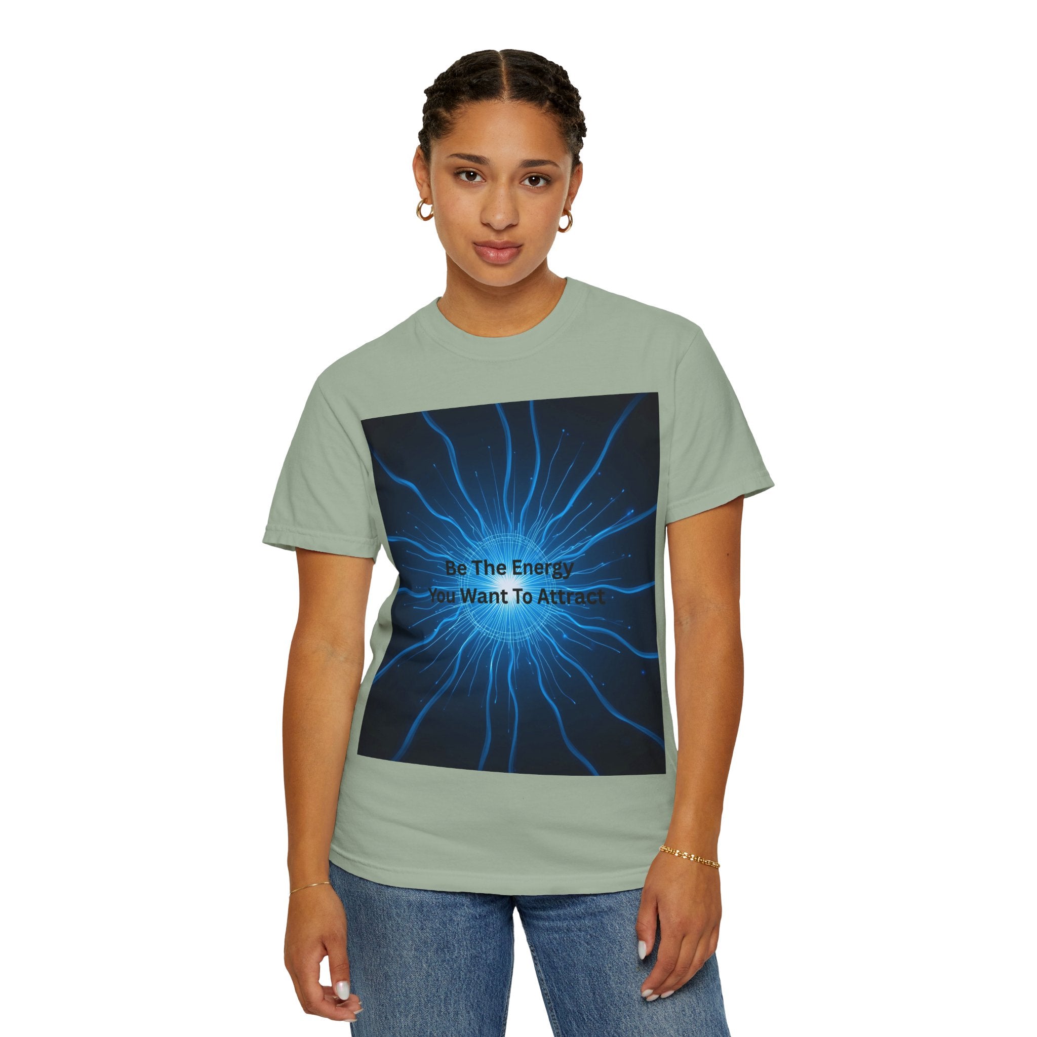 Be The Energy You Want To Attract Unisex Inspirational Energy T-Shirt, Motivational Tee, Mindfulness Shirt, Conscious Living Apparel, Gift for Positive Vibes