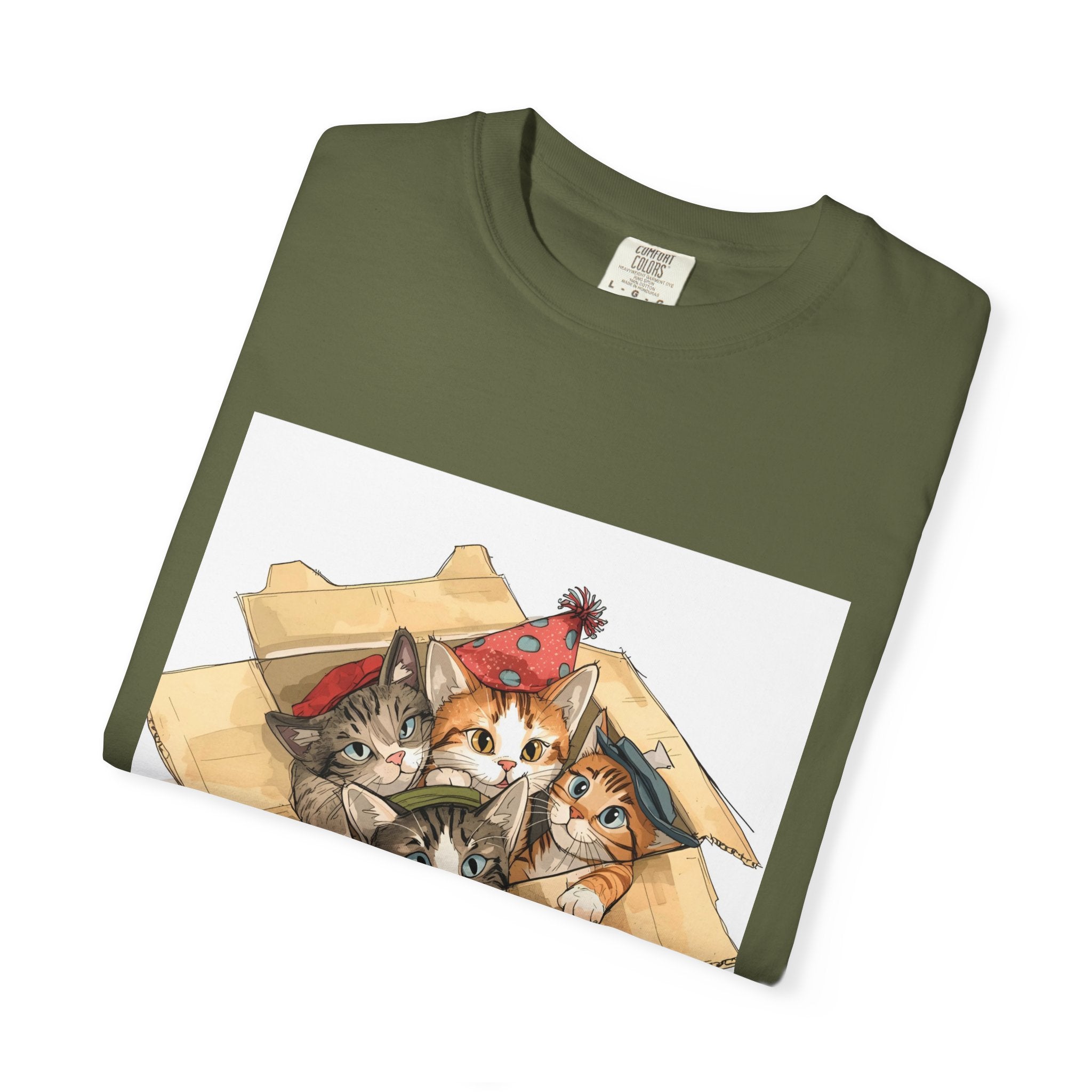 Adorable Cat Lover T-shirt, Gift for Pet Owners, Animal Rescue Shirt, Cute Kitty Tee, Gift for Cat Mom or Dad