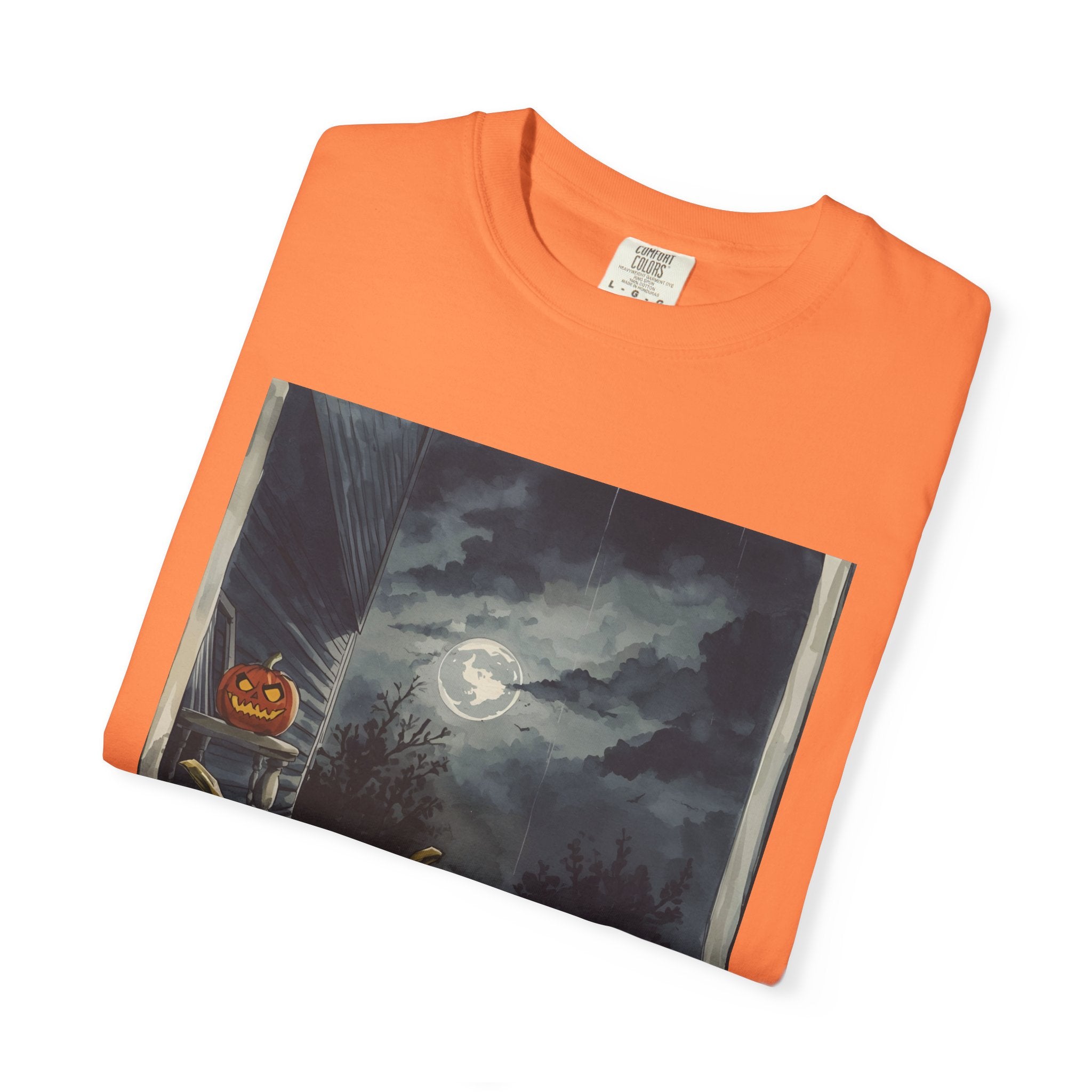 Halloween Pumpkin Scary T-shirt - Perfect for Fall Celebrations, Trick or Treat, Autumn Fashion, Costume Party, Spooky Vibes