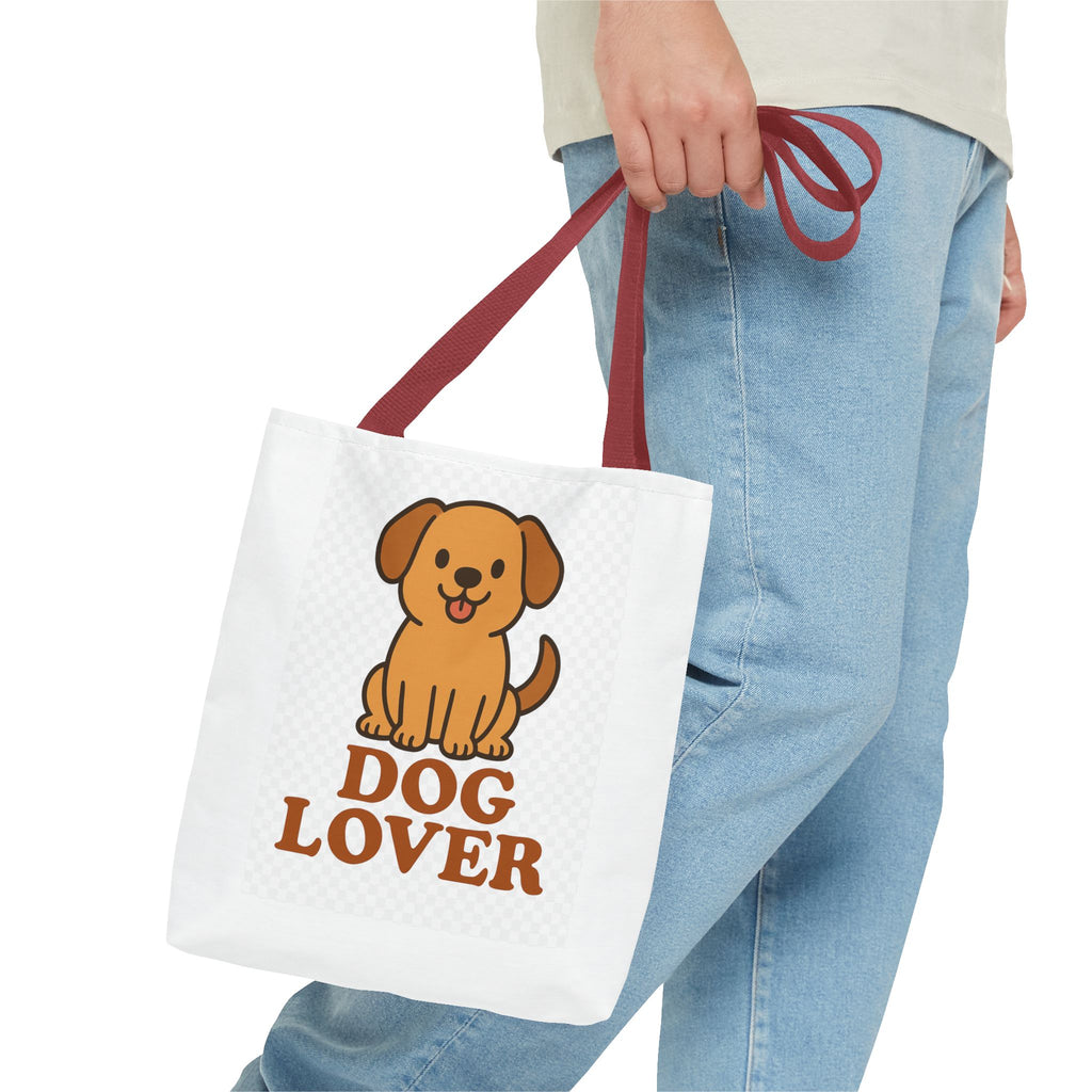 Dog Lover Tote Bag, Cute Dog Lover Gift, Pet Owner Accessory, Eco-Friendly Tote, Animal Lover Bag, Dog-Themed Shopping Tote