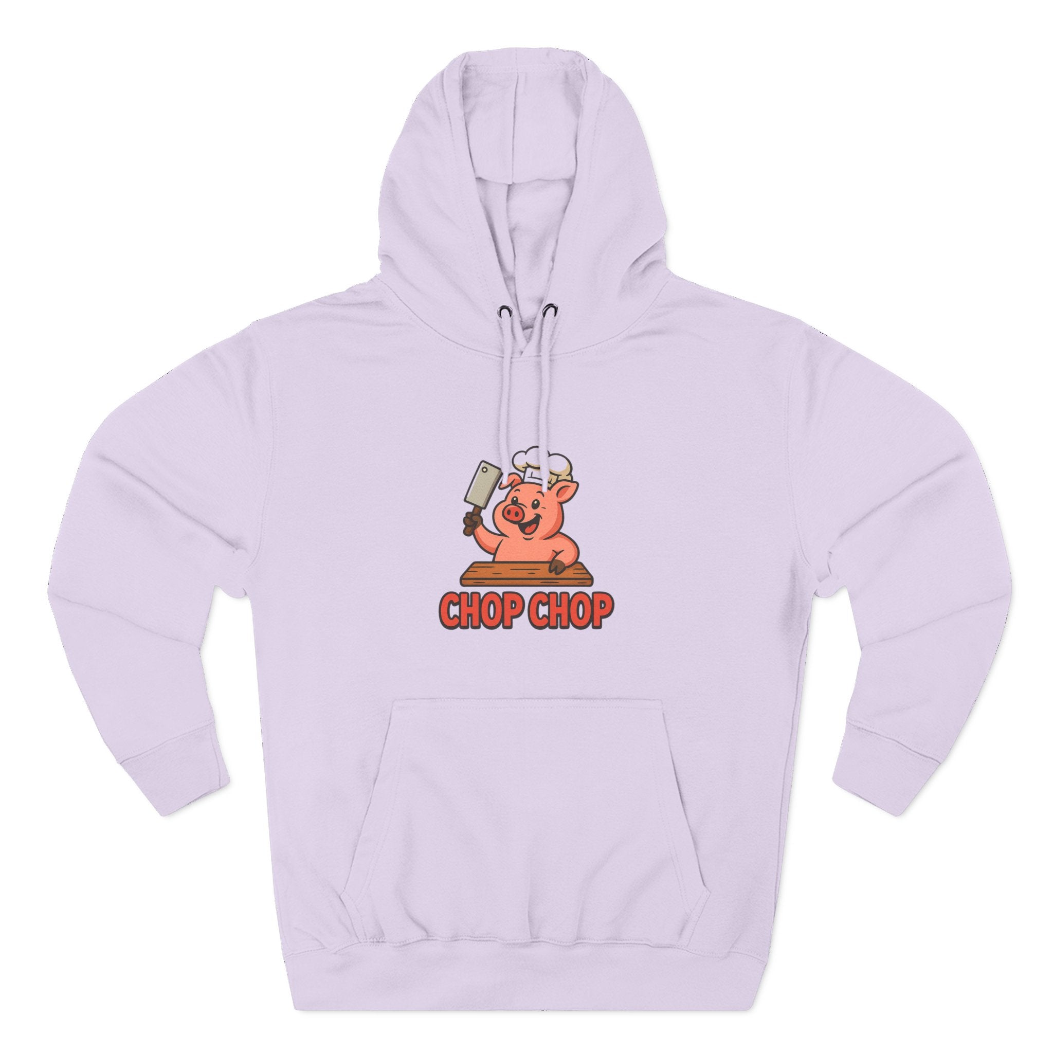 Cute Chef Pig Fleece Hoodie, Comfortable Fall Wear, Gift for Foodies, Kitchen Lovers, Funny Cooking Sweatshirt