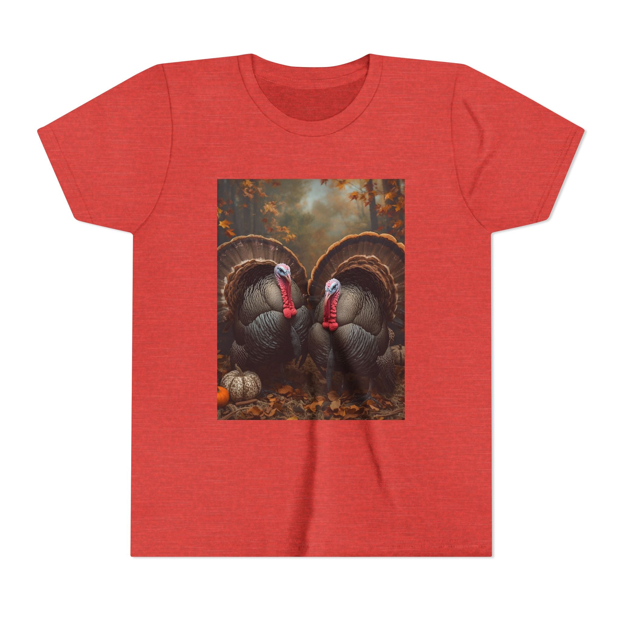 Thanksgiving Turkey Youth Short Sleeve Tee