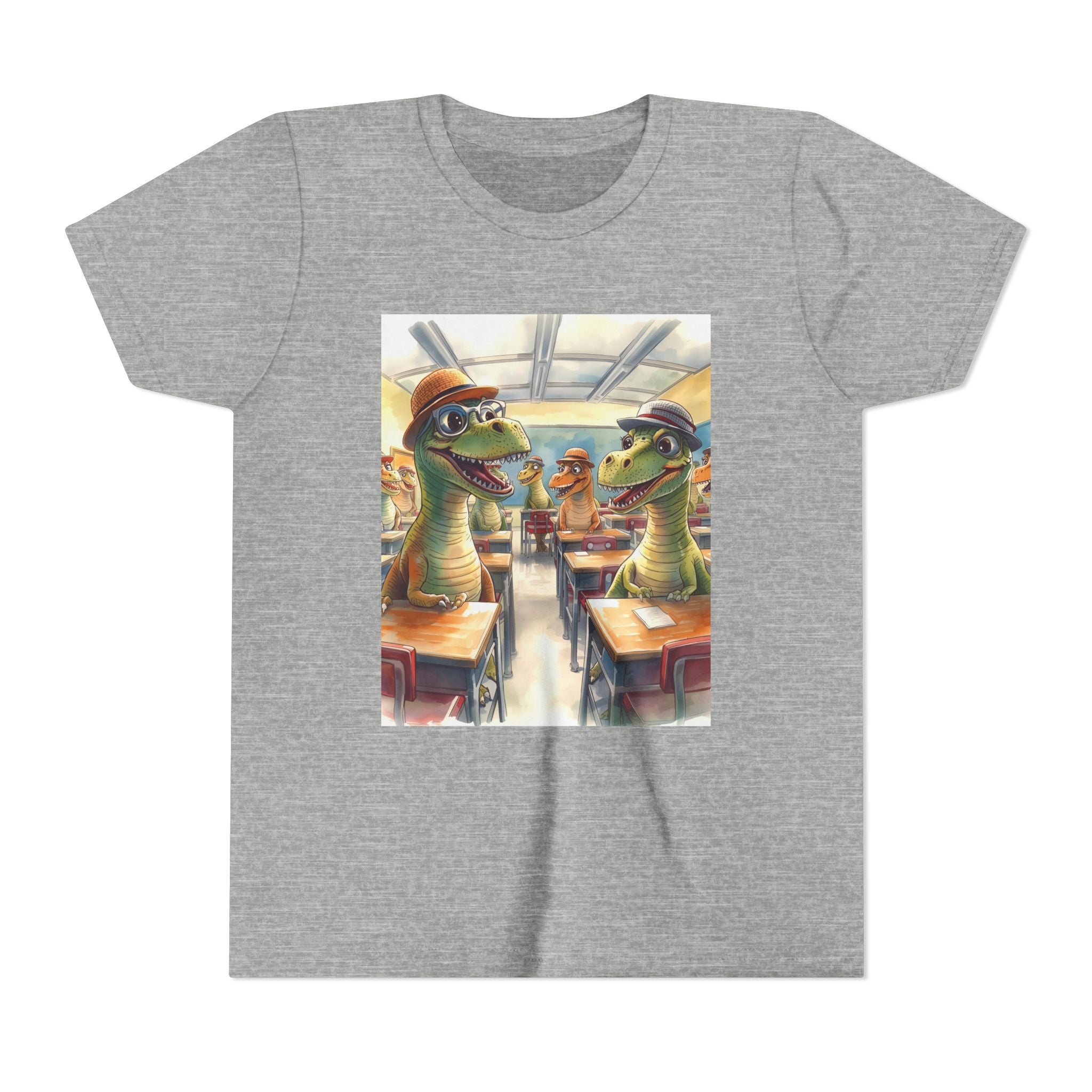 Dinosaur Classroom Youth Short Sleeve Tee