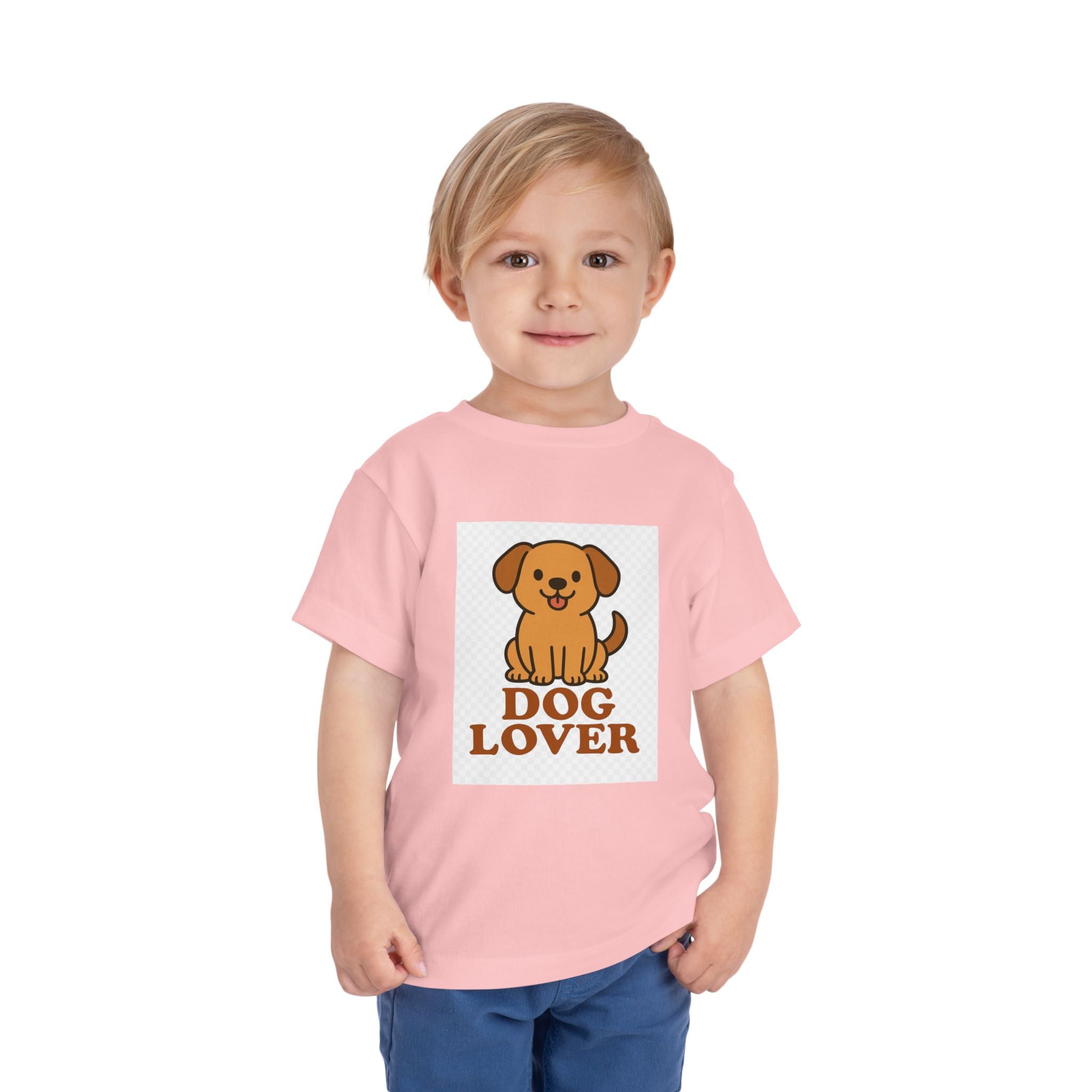 Dog Lover Toddler Tee - Cute Kids Shirt, Animal Lover Gift, Playtime Apparel, Birthday Outfit, Gift for Dog Owners