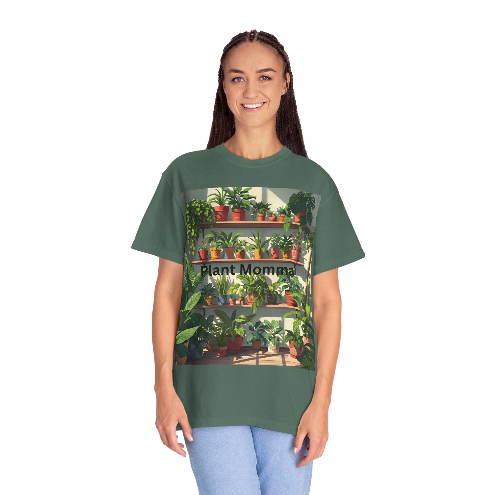Plant Momma Unisex T-Shirt | Perfect Gift for Plant Lovers | Eco-Friendly, Casual Wear, Gardening Enthusiast, Nature Gift