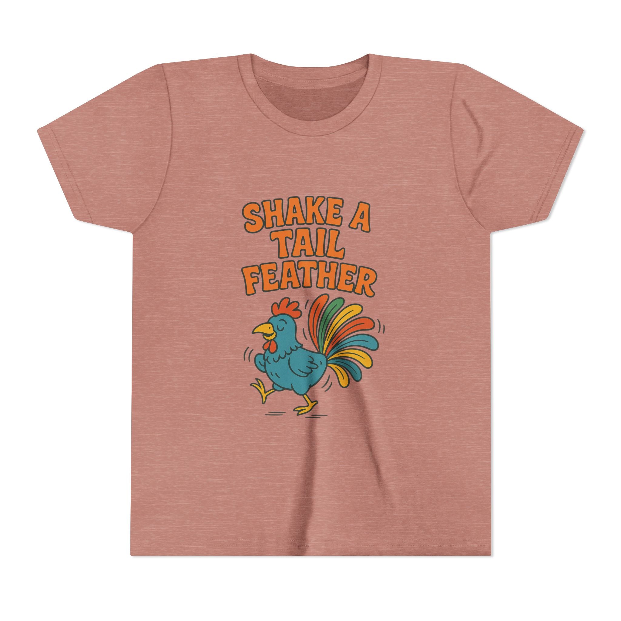Shake A Tail Feather Youth Short Sleeve Tee