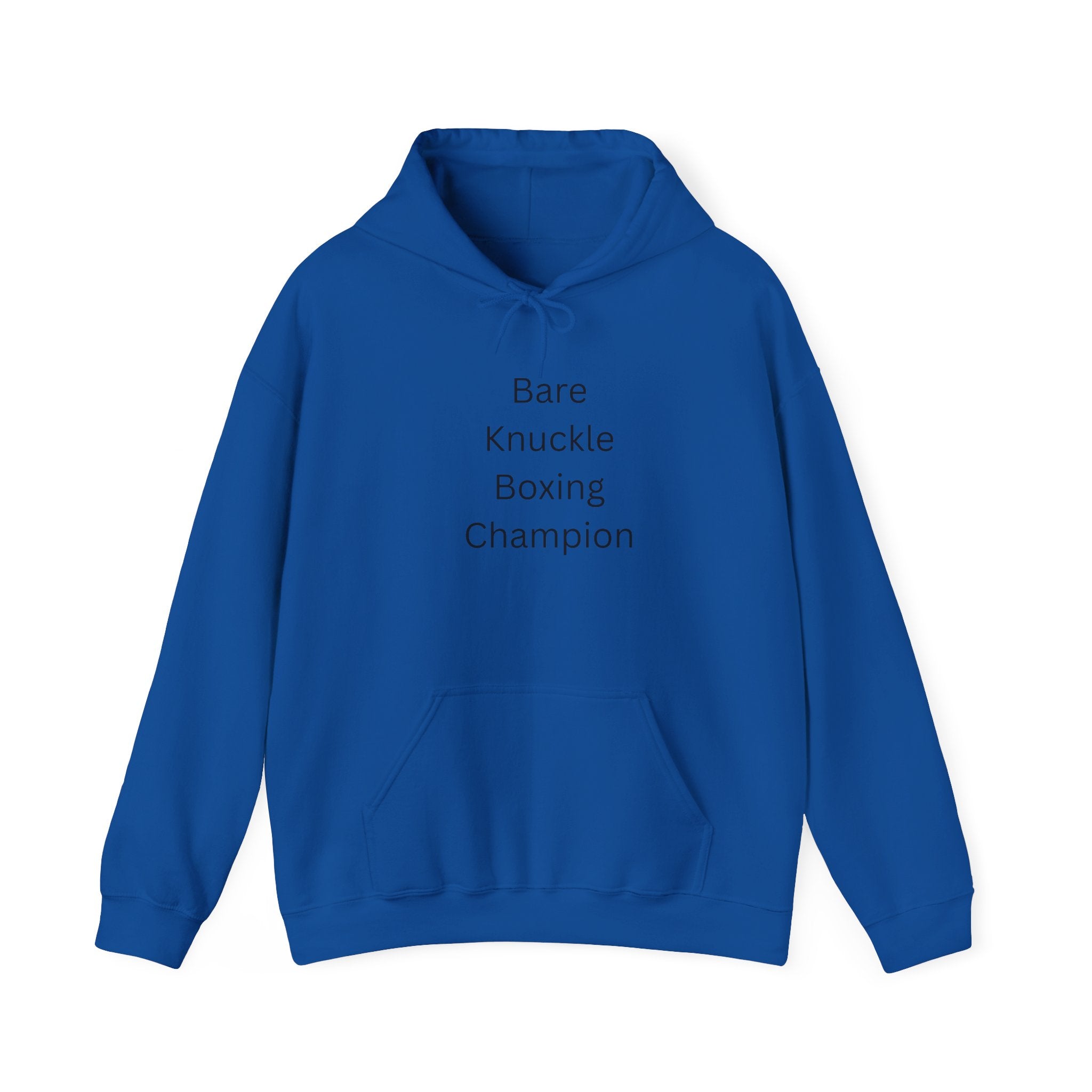 Bare Knuckle Boxing Champion Hoodie | Unisex Sweatshirt, Gift for Boxers, Fitness Apparel, Sportswear, Boxing Champion Merchandise