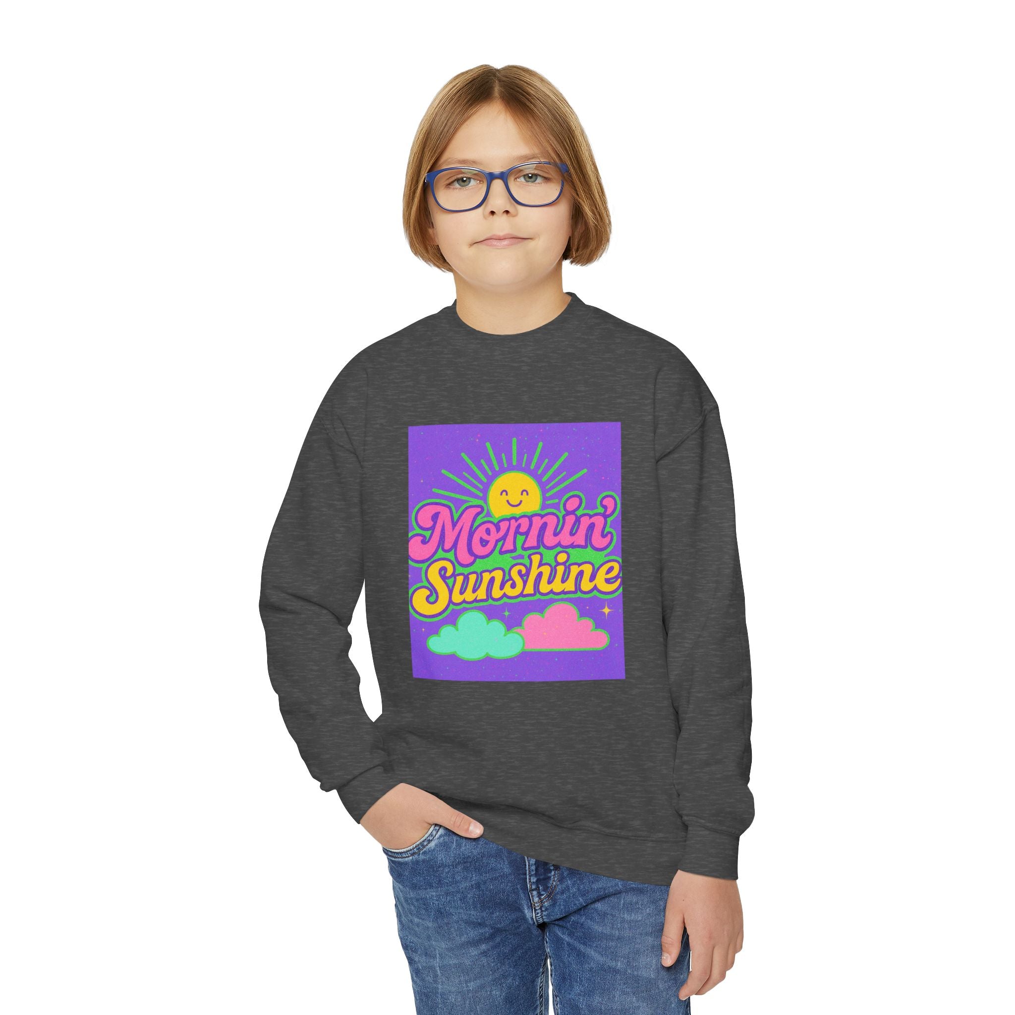 Mornin Sunshine Youth Crewneck Sweatshirt