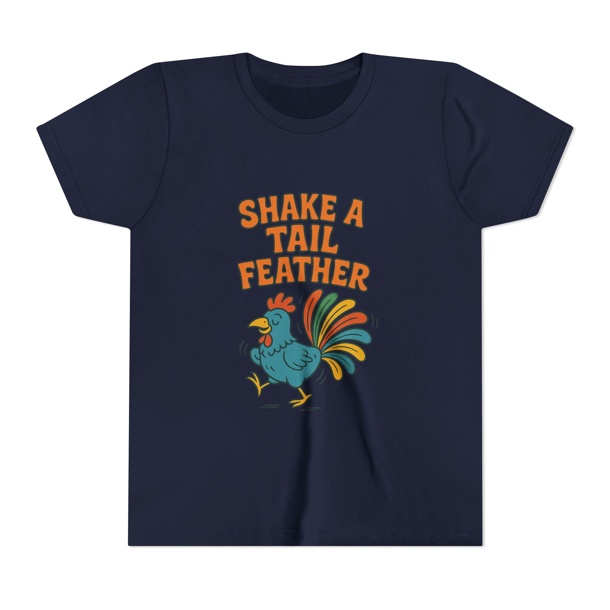 Shake A Tail Feather Youth Short Sleeve Tee