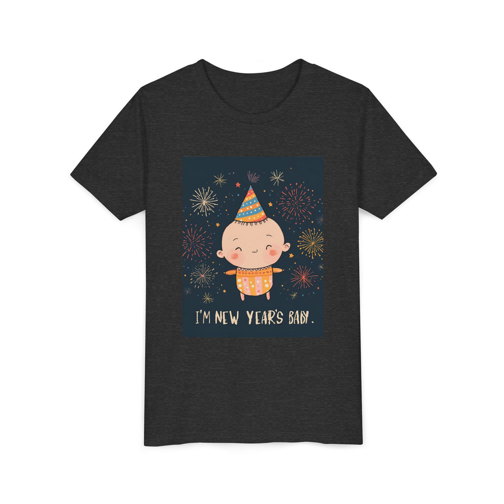 I Am A New Years Baby Youth Short Sleeve Tee