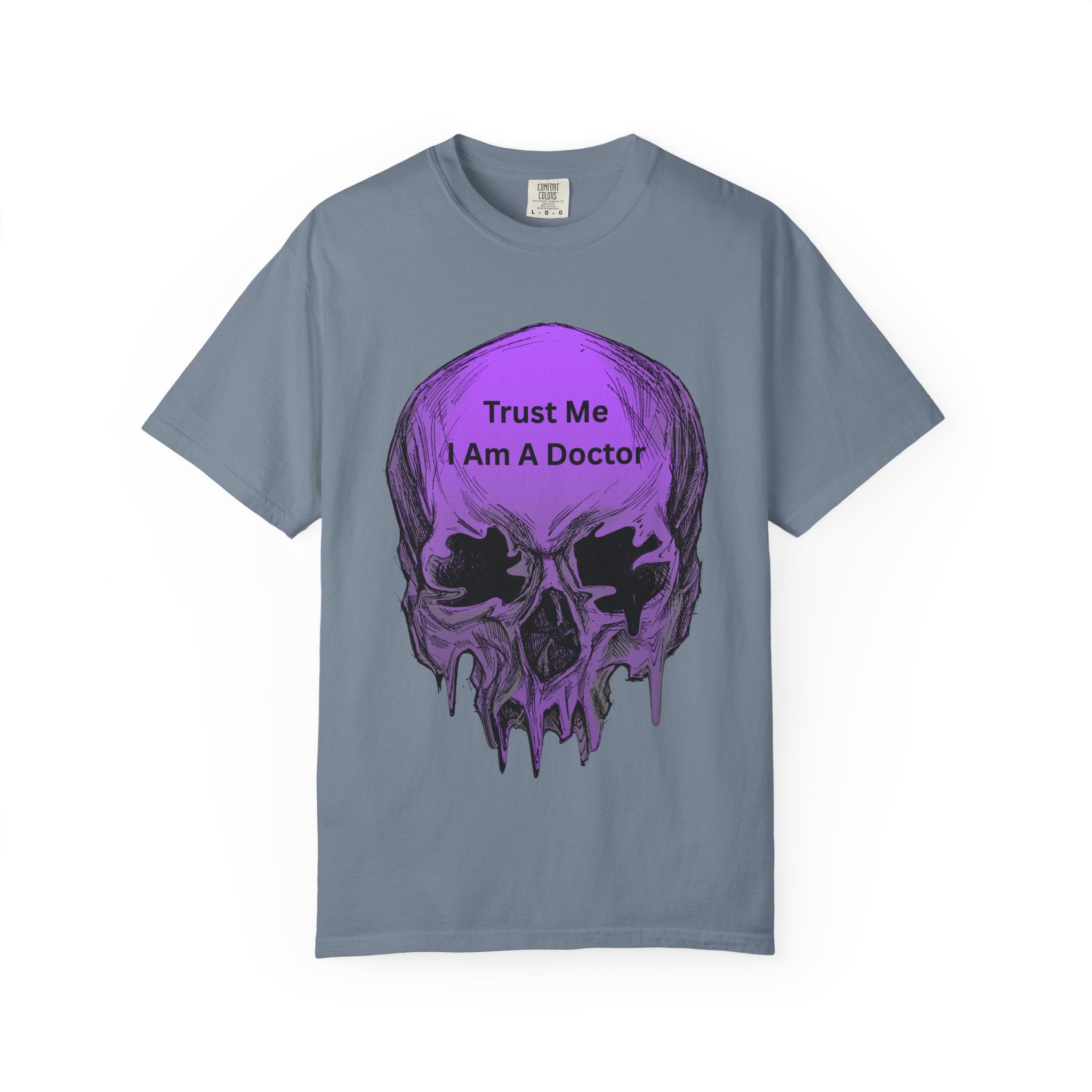 Doctor Skull T-Shirt | Trust Me I Am A Doctor Graphic Tee | Gift for Medical Workers, Halloween Costume, Unisex