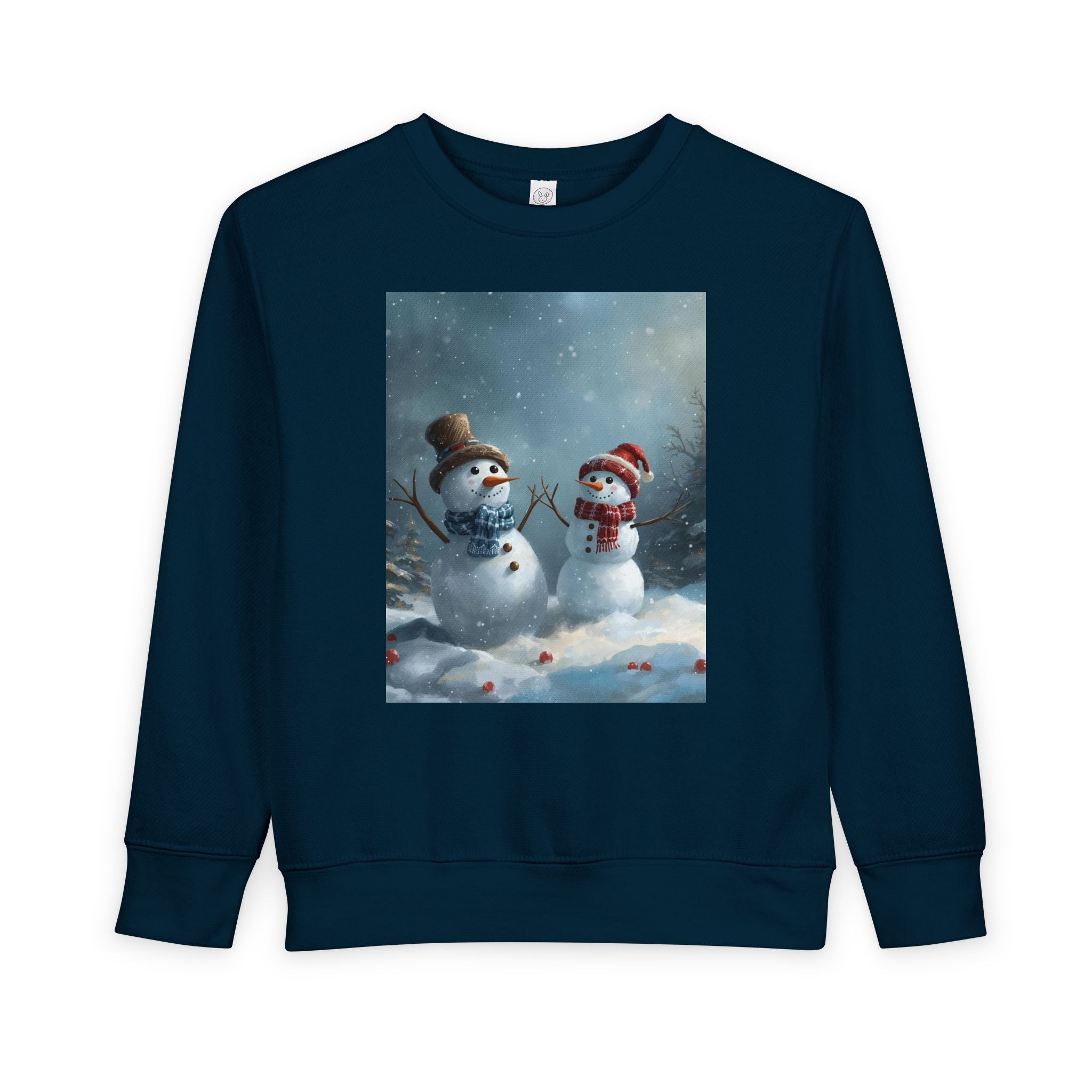 Christmas Snowman Toddler Sweatshirt