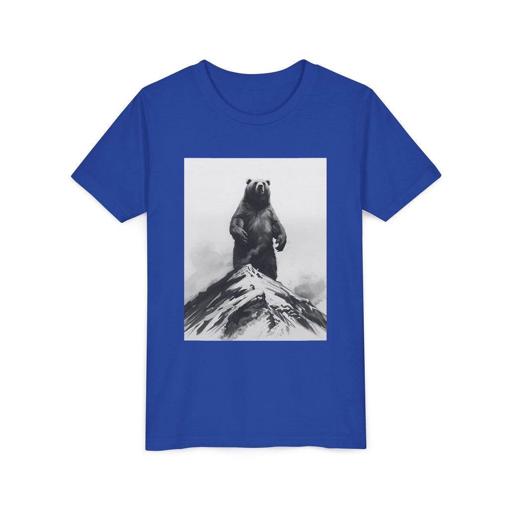 Bear Mountain Snow Youth Short Sleeve Tee