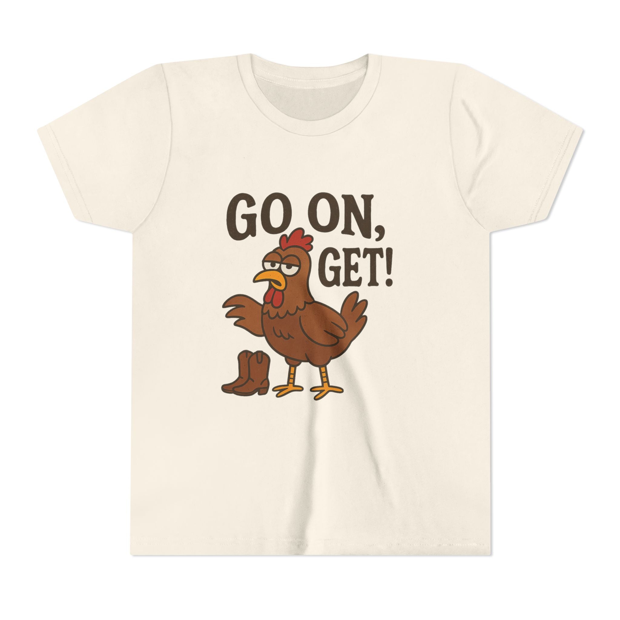 Go On Get Funny Youth Short Sleeve Tee