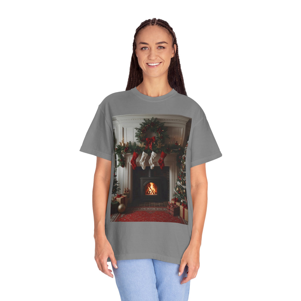 Cozy Holiday T-Shirt, Christmas Tee, Casual Winter Shirt, Family Gathering Outfit, Unisex Festive Apparel