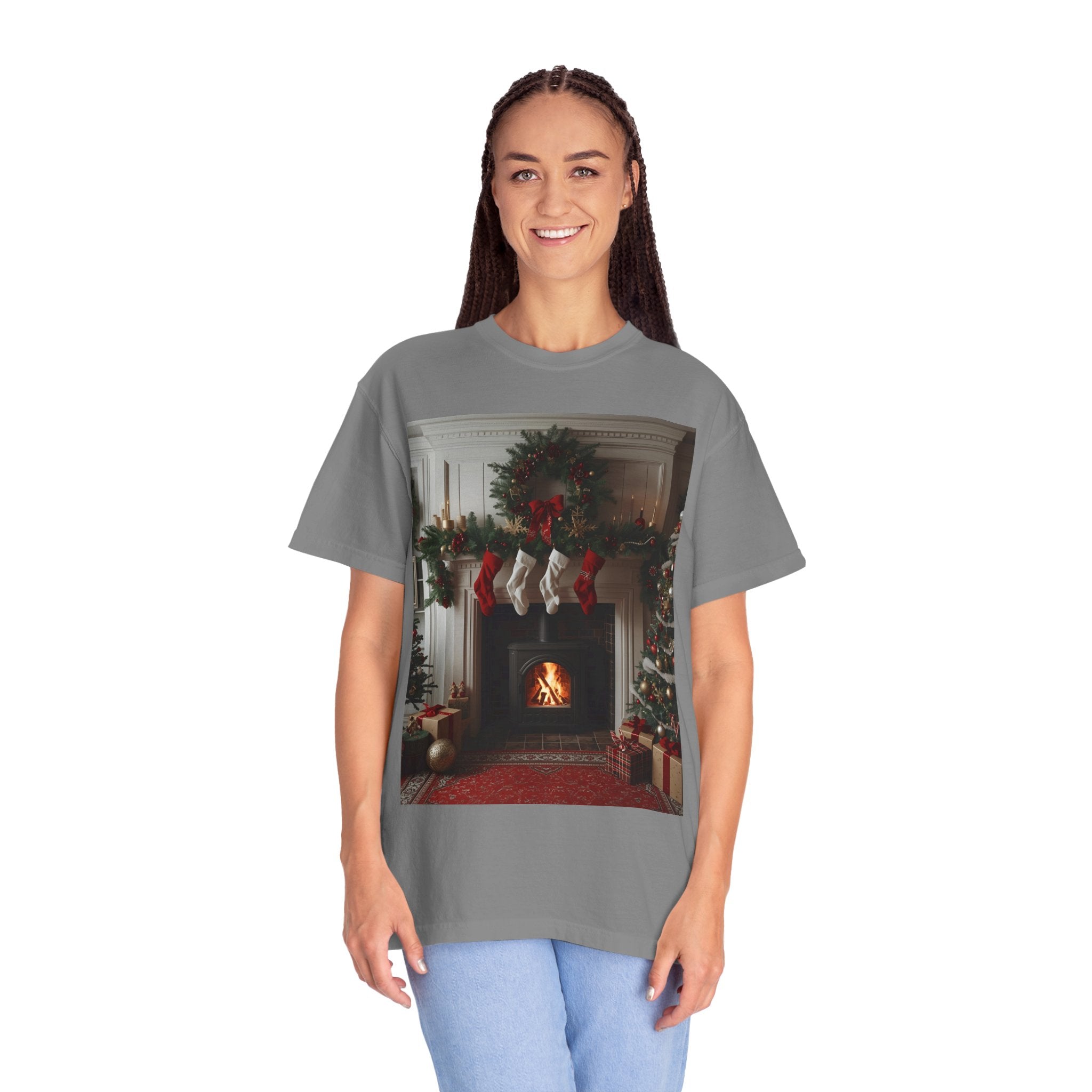 Cozy Holiday T-Shirt, Christmas Tee, Casual Winter Shirt, Family Gathering Outfit, Unisex Festive Apparel