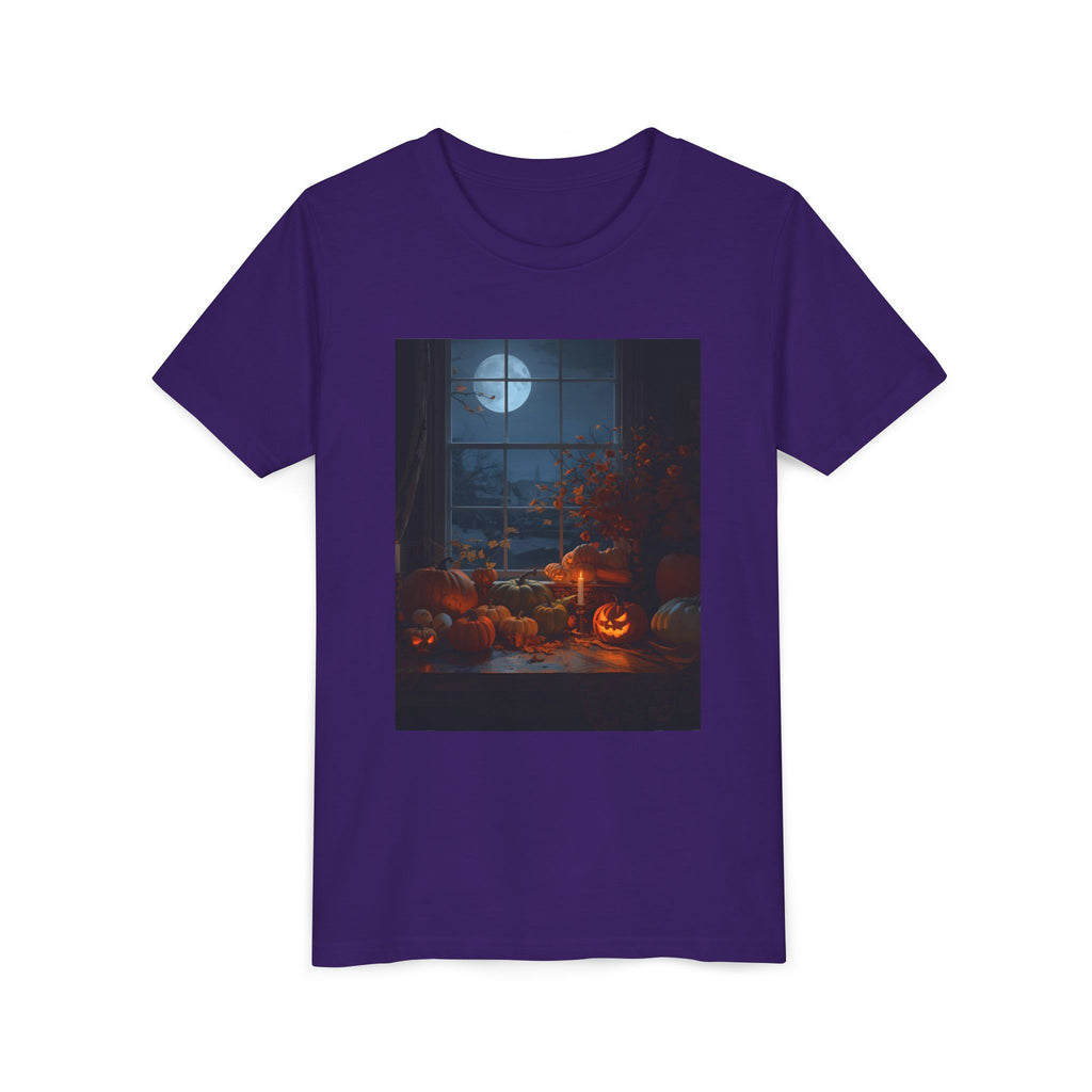 Halloween Pumpkin Youth Short Sleeve Tee