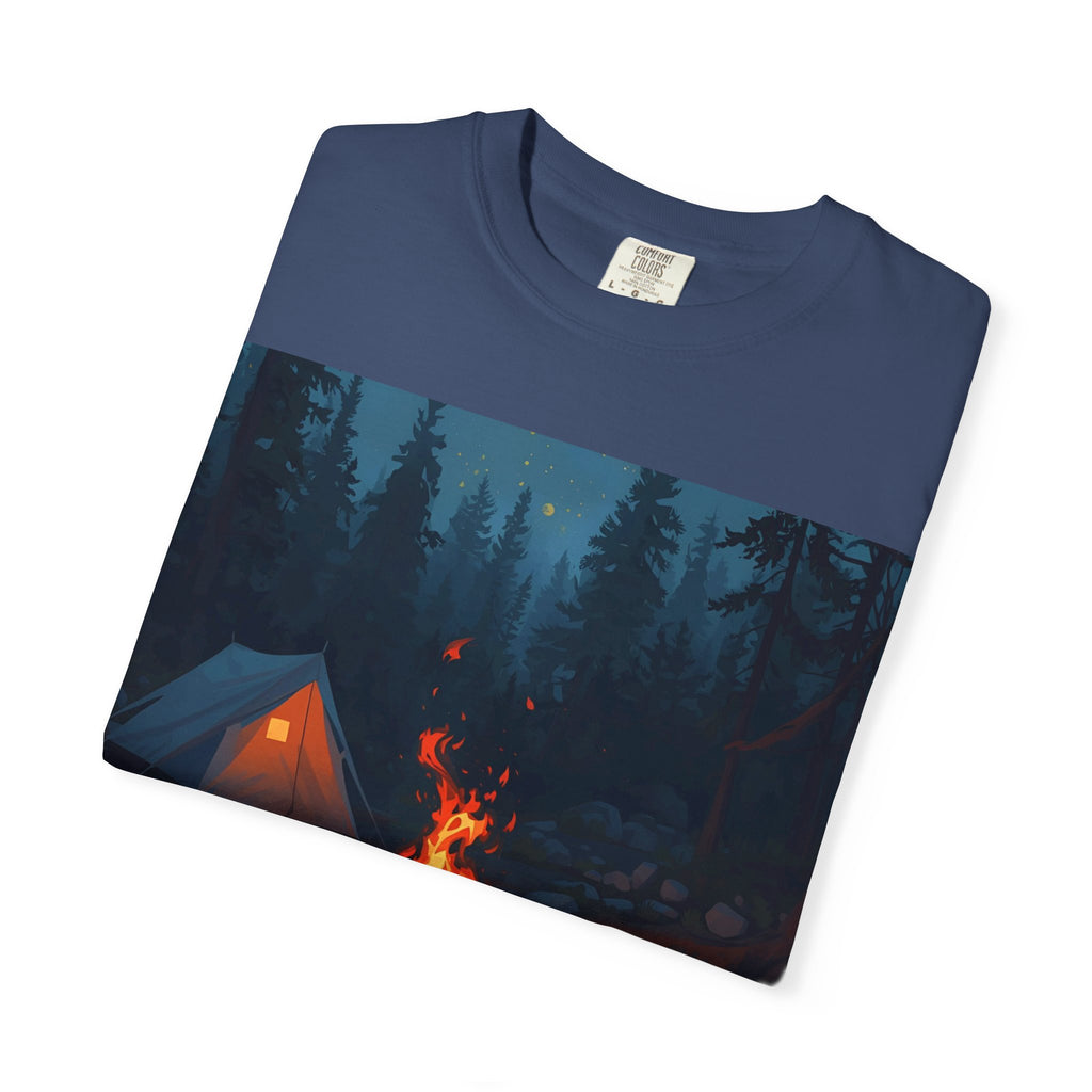 Cozy Campfire Unisex Garment-Dyed T-shirt