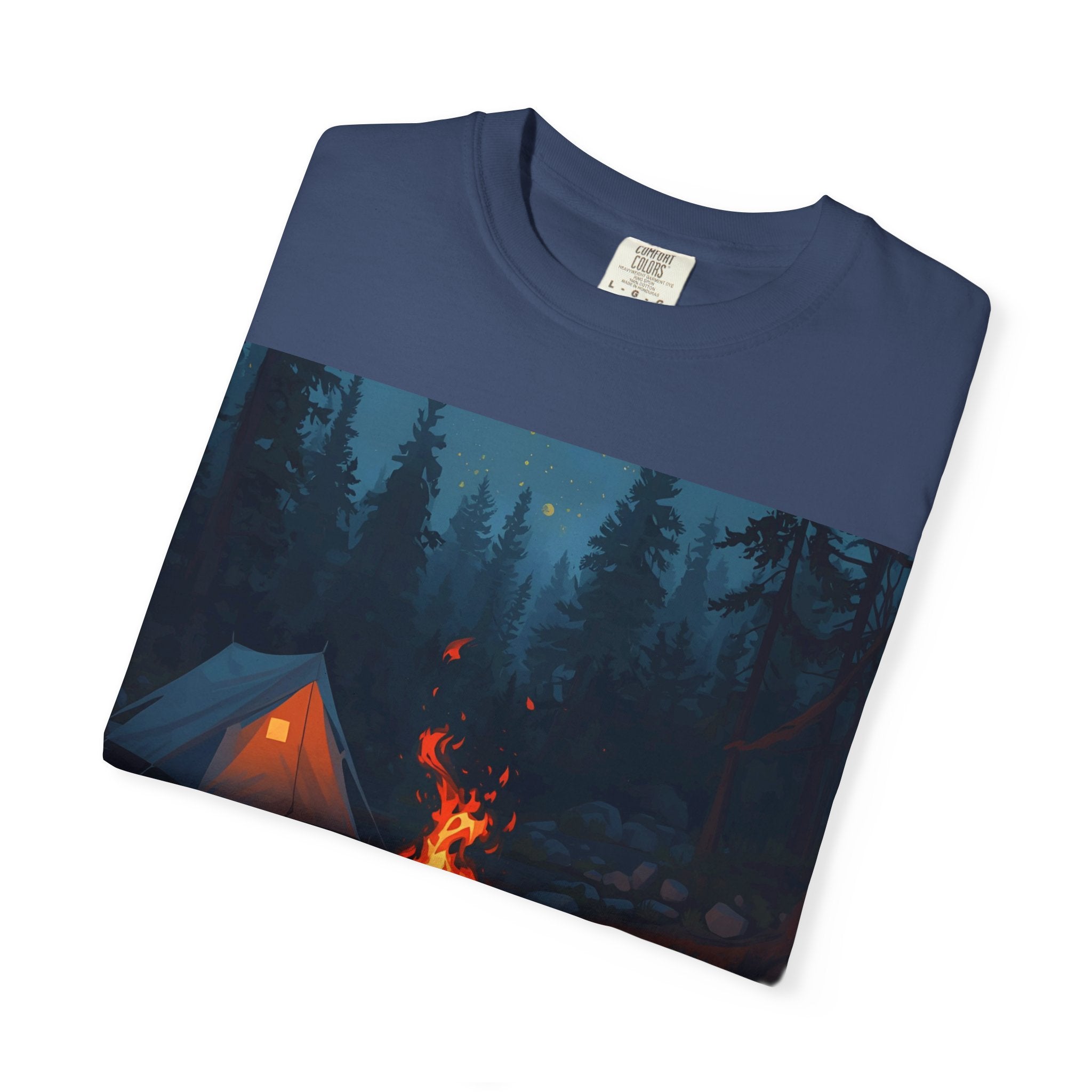 Cozy Campfire Unisex Garment-Dyed T-shirt