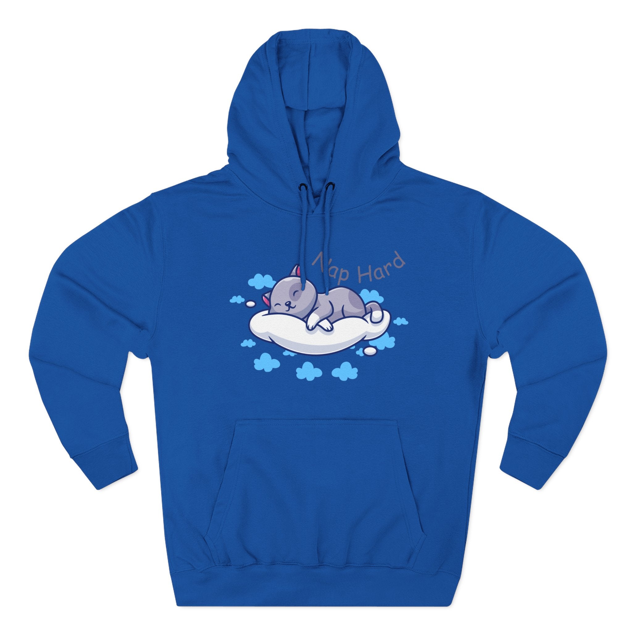 Cozy Cat Nap Hoodie - Perfect for Pet Lovers, Chill Days, Cozy Nights, Birthday Gift, Cat Pajama