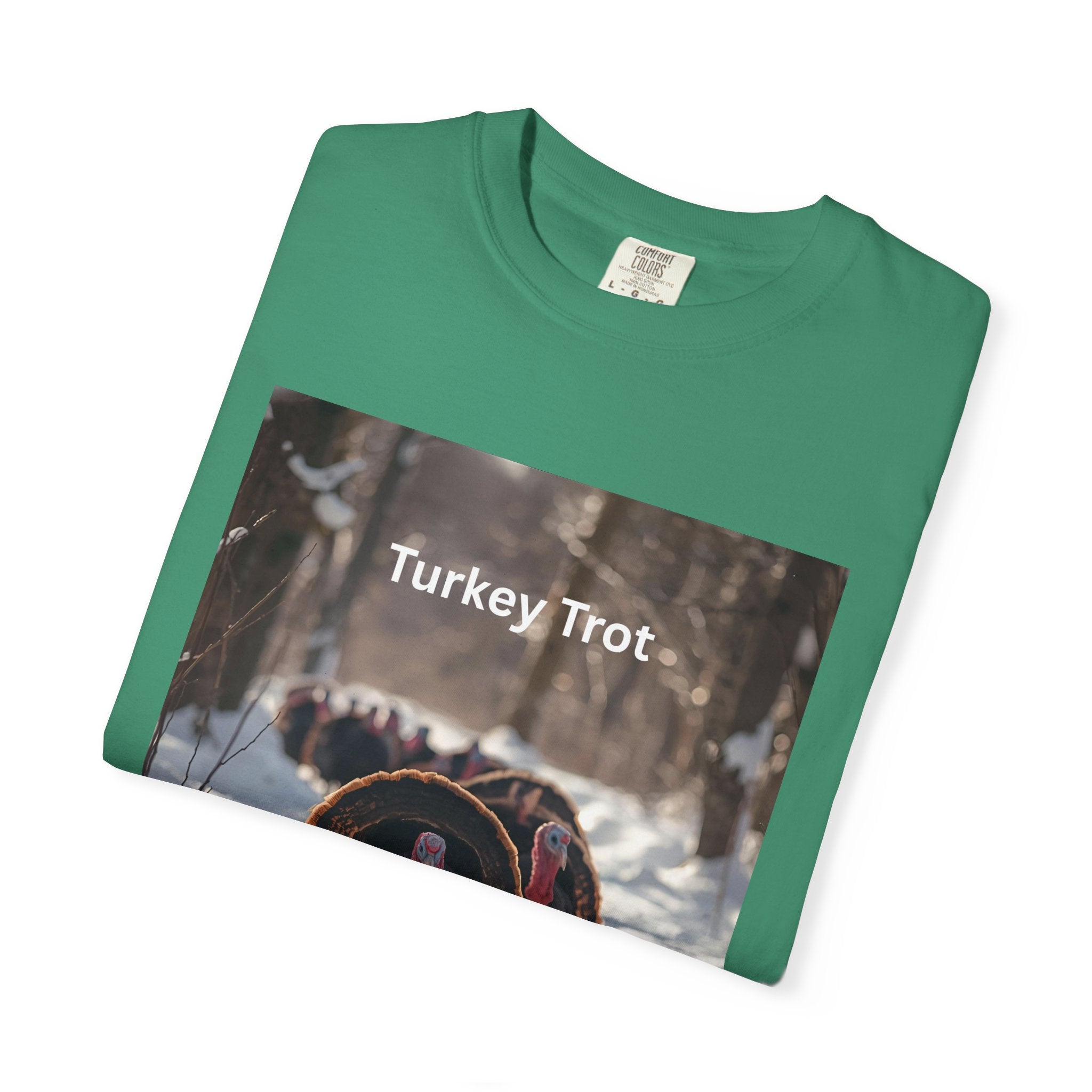 Turkey Trot Unisex T-Shirt, Thanksgiving Shirt, Holiday Apparel, Cozy Fall T-Shirt, Turkey Day Outfit, Casual Wear