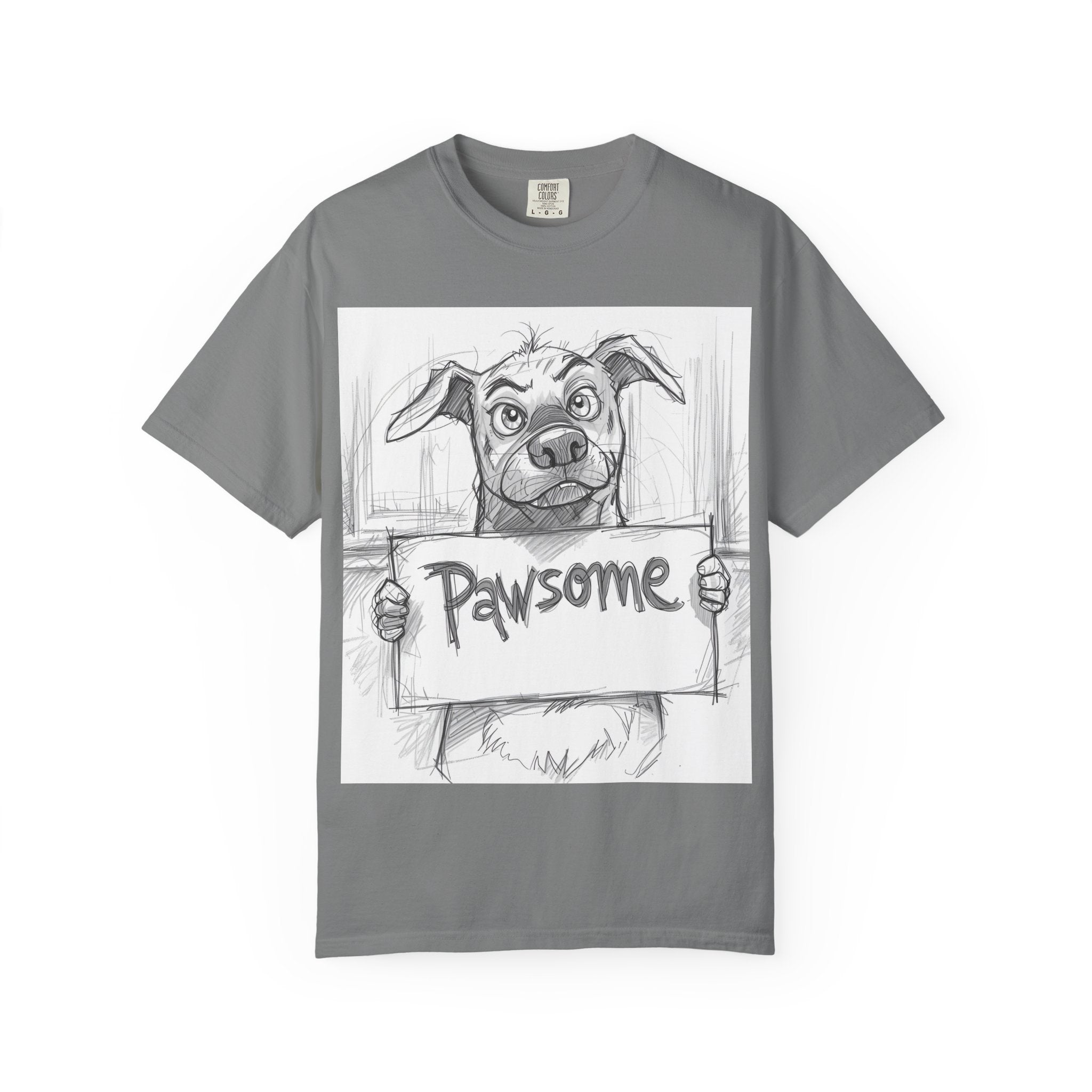 Pawsome Pet Lover T-Shirt, Dog Graphic Tee, Animal Lover Gift, Casual Wear, Unique Style, Pet Adoption Shirt