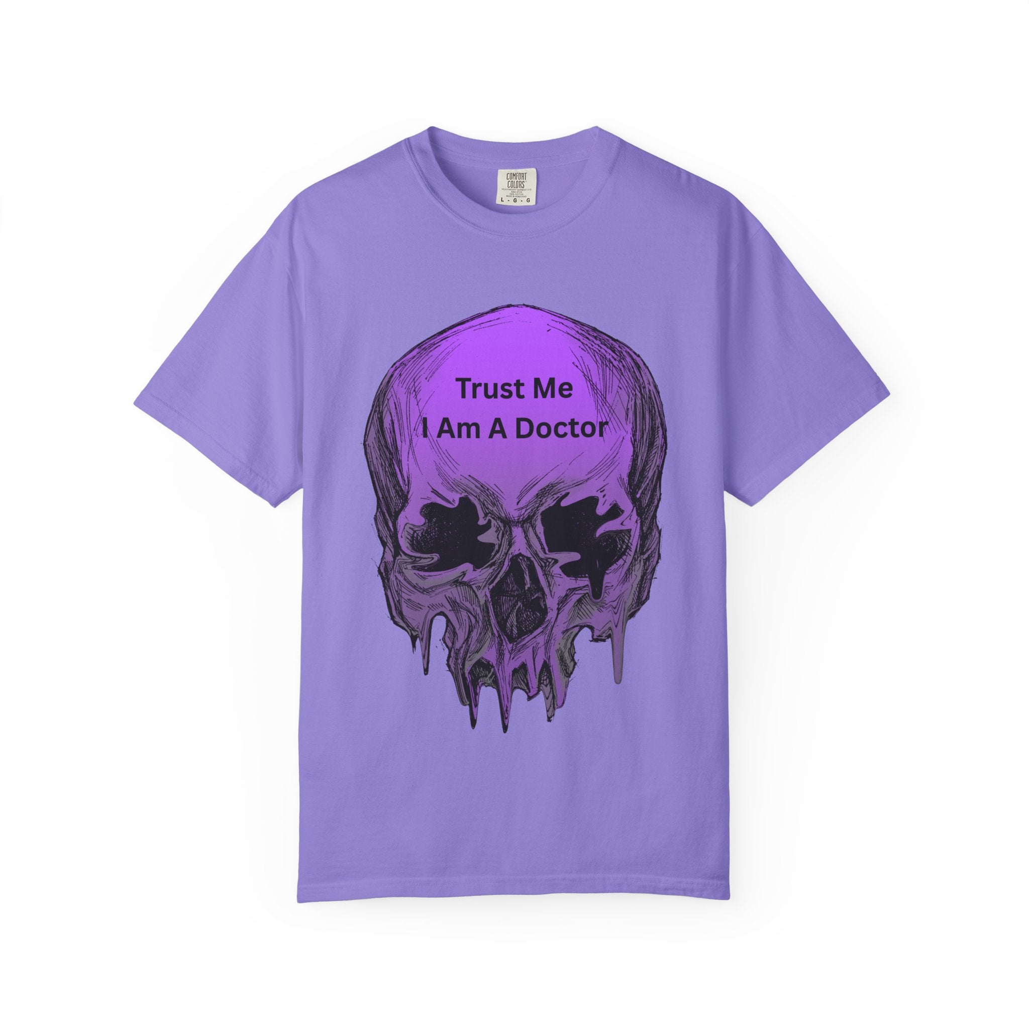 Doctor Skull T-Shirt | Trust Me I Am A Doctor Graphic Tee | Gift for Medical Workers, Halloween Costume, Unisex