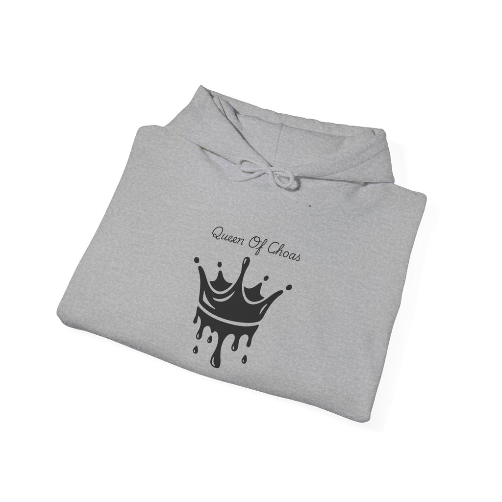 Queen of Chaos Hooded Sweatshirt, Cozy Unisex Hoodie for Her, Stylish Warm Layer for Every Season, Birthday Gift, Trendy Casual Wear, [...]