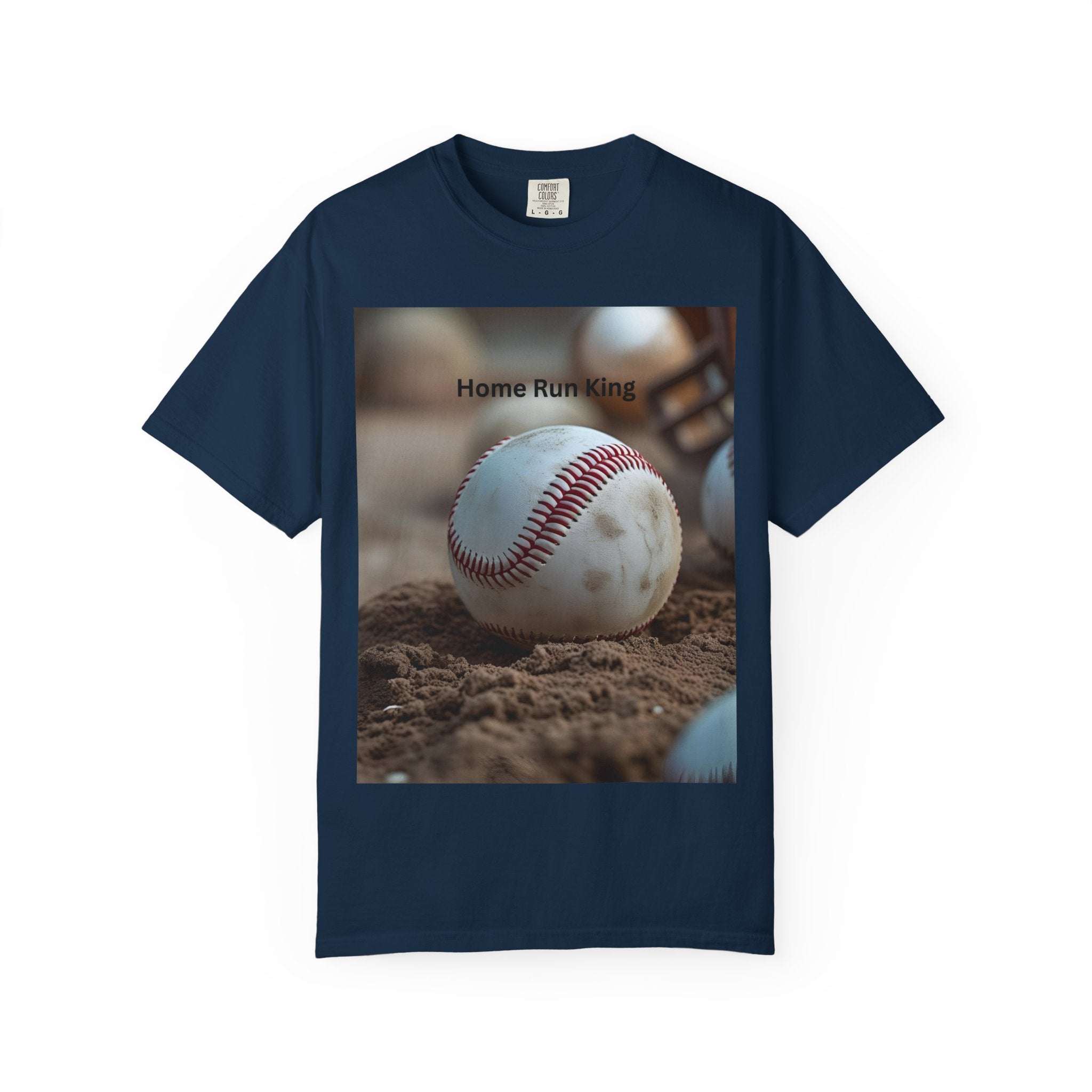 Home Run King T-Shirt for Baseball Lovers, Sports Fan Gift, Unisex Tee for Game Day, Vintage Style Shirt, Athletic Wear