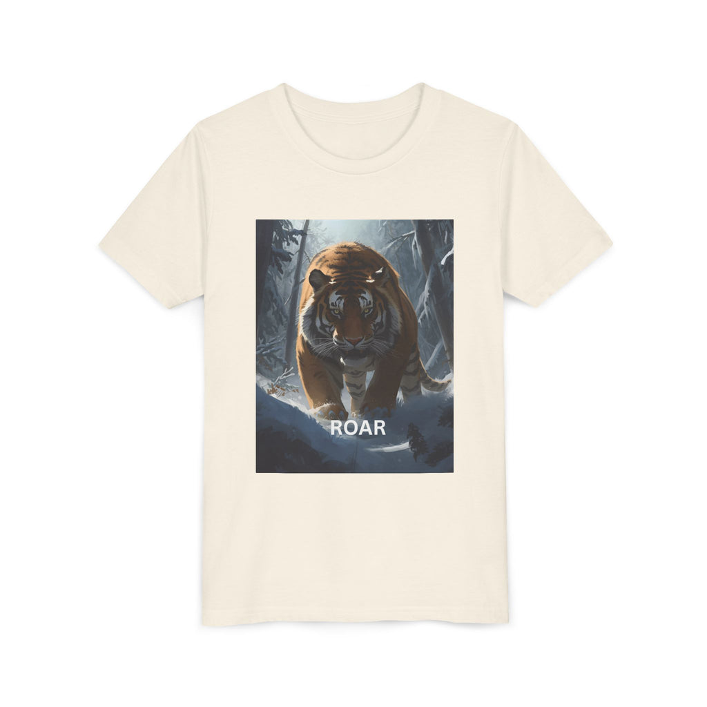 Tiger Roar Snow Youth Short Sleeve Tee