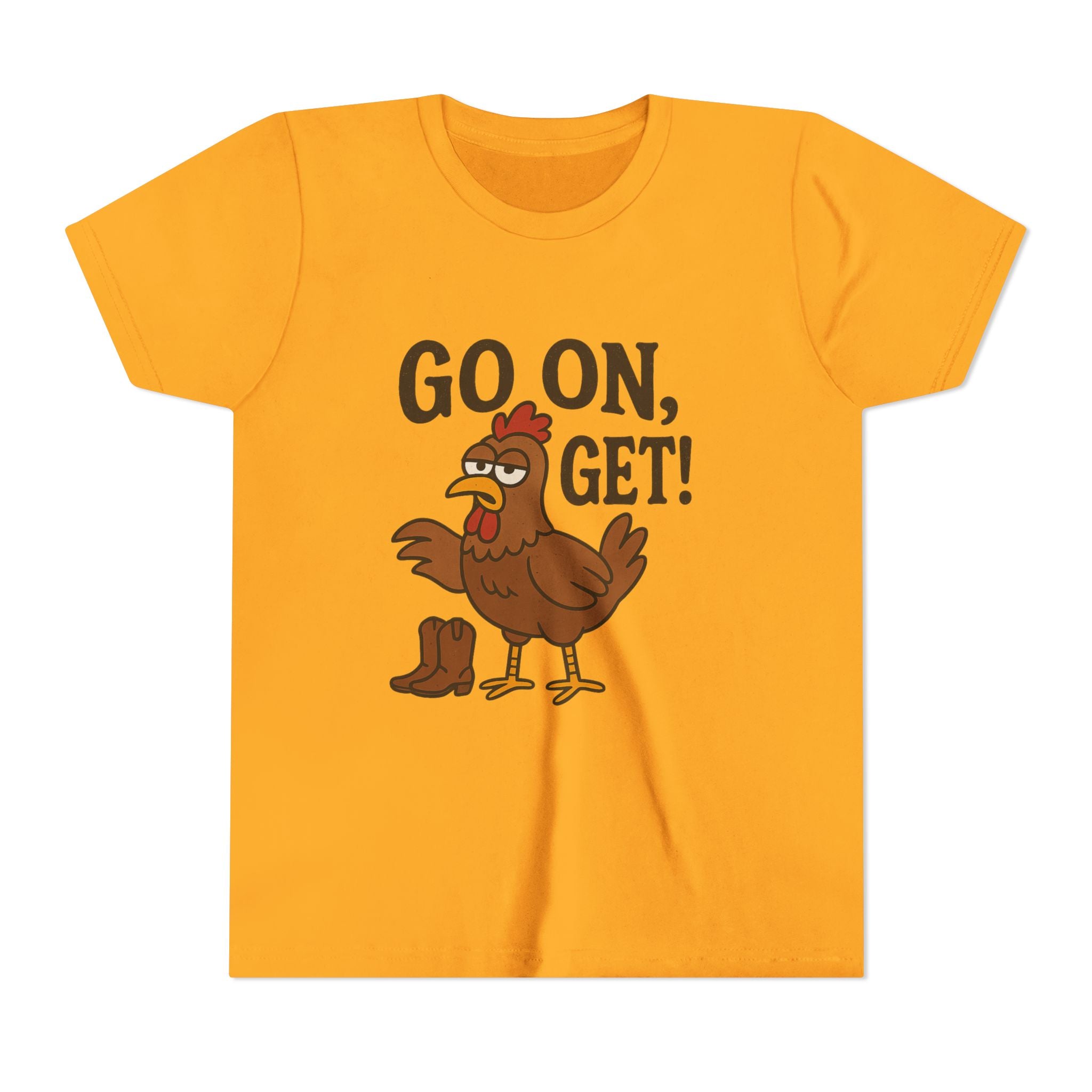 Go On Get Funny Youth Short Sleeve Tee