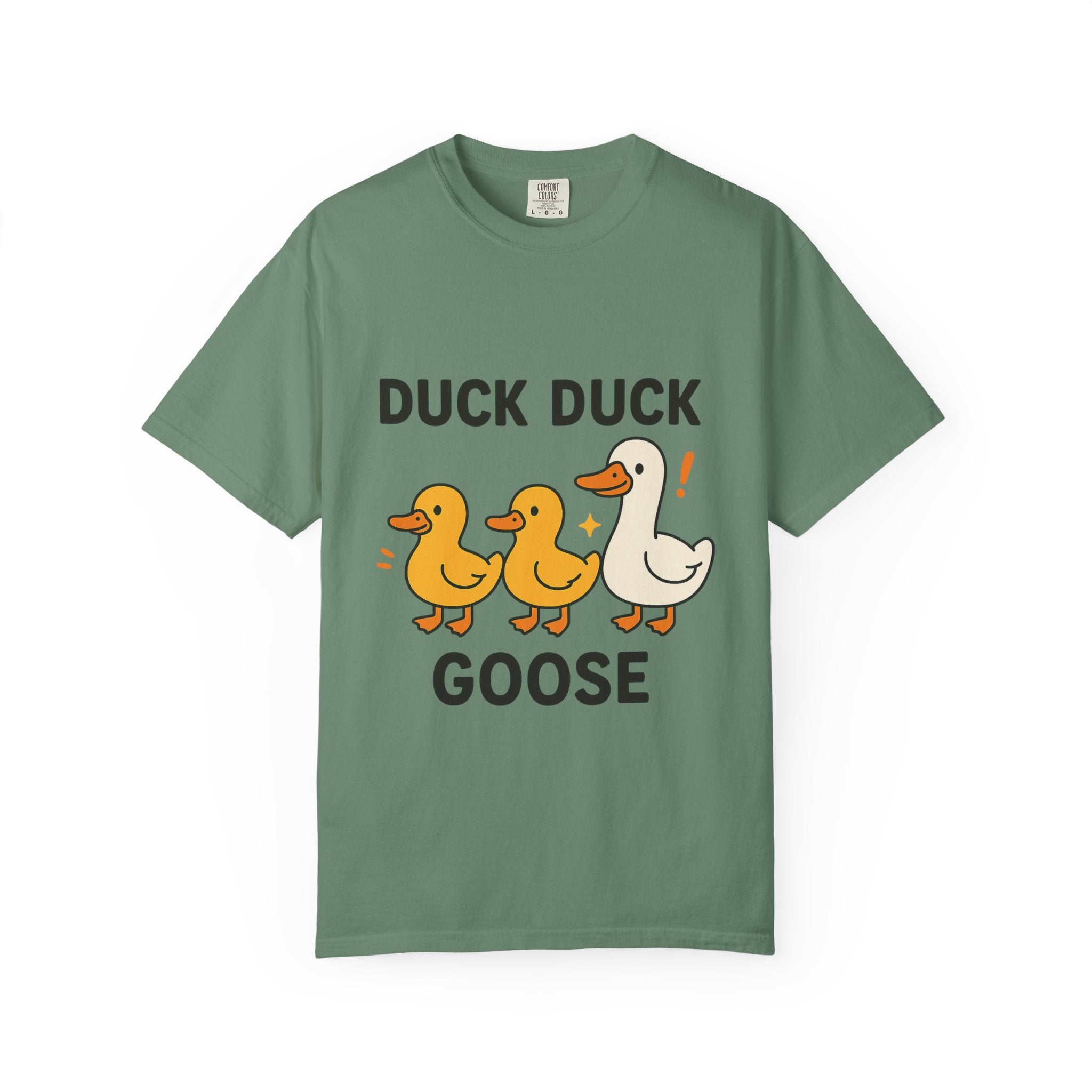 Duck Duck Goose Unisex T-Shirt, Funny Animal Shirt, Cute Gift for Kids, Family Game Night Tee, Everyday Casual Wear, Playful Graphic Top