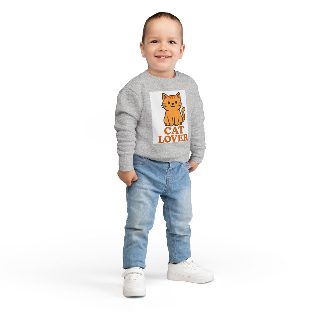 Cat Lover Toddler Sweatshirt
