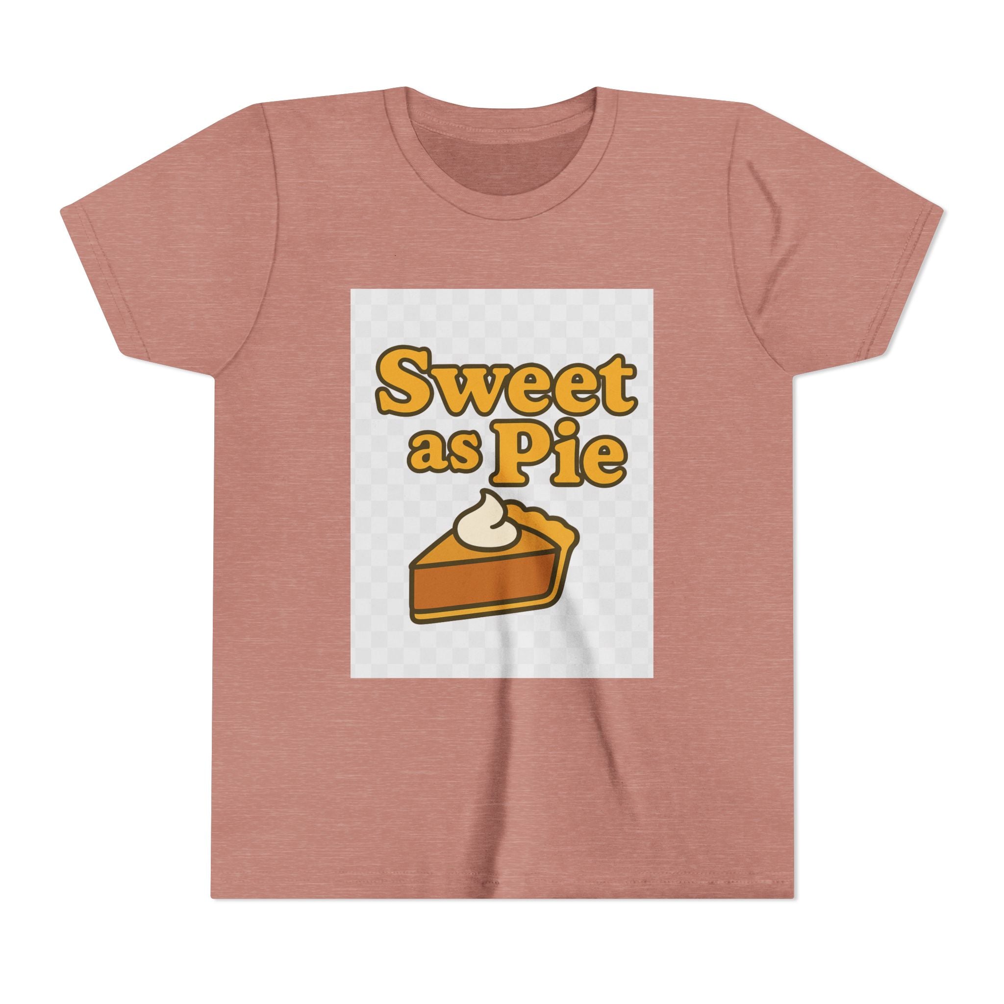 Sweet as Pie Youth Tee - Cute Dessert Graphic T-Shirt for Kids
