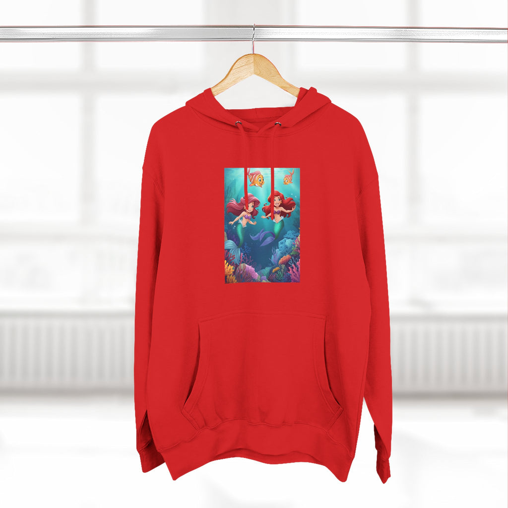 Mermaid Three-Panel Fleece Hoodie