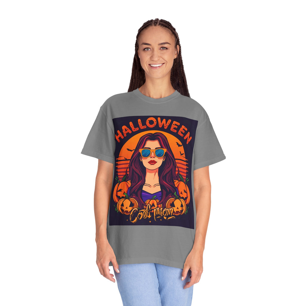 Halloween Cool Mom Unisex T-Shirt, Spooky Season Tee, Family Gathering Outfit, Fall Festival Wear, Gift for Moms