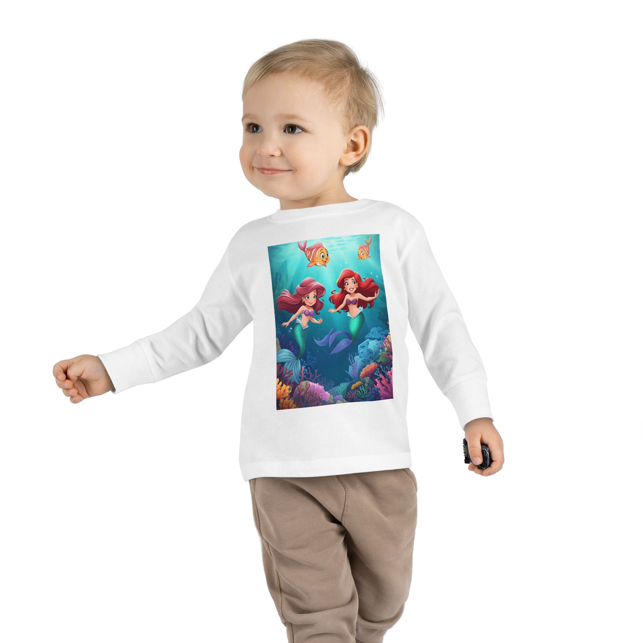 Mermaid Toddler Long Sleeve Tee