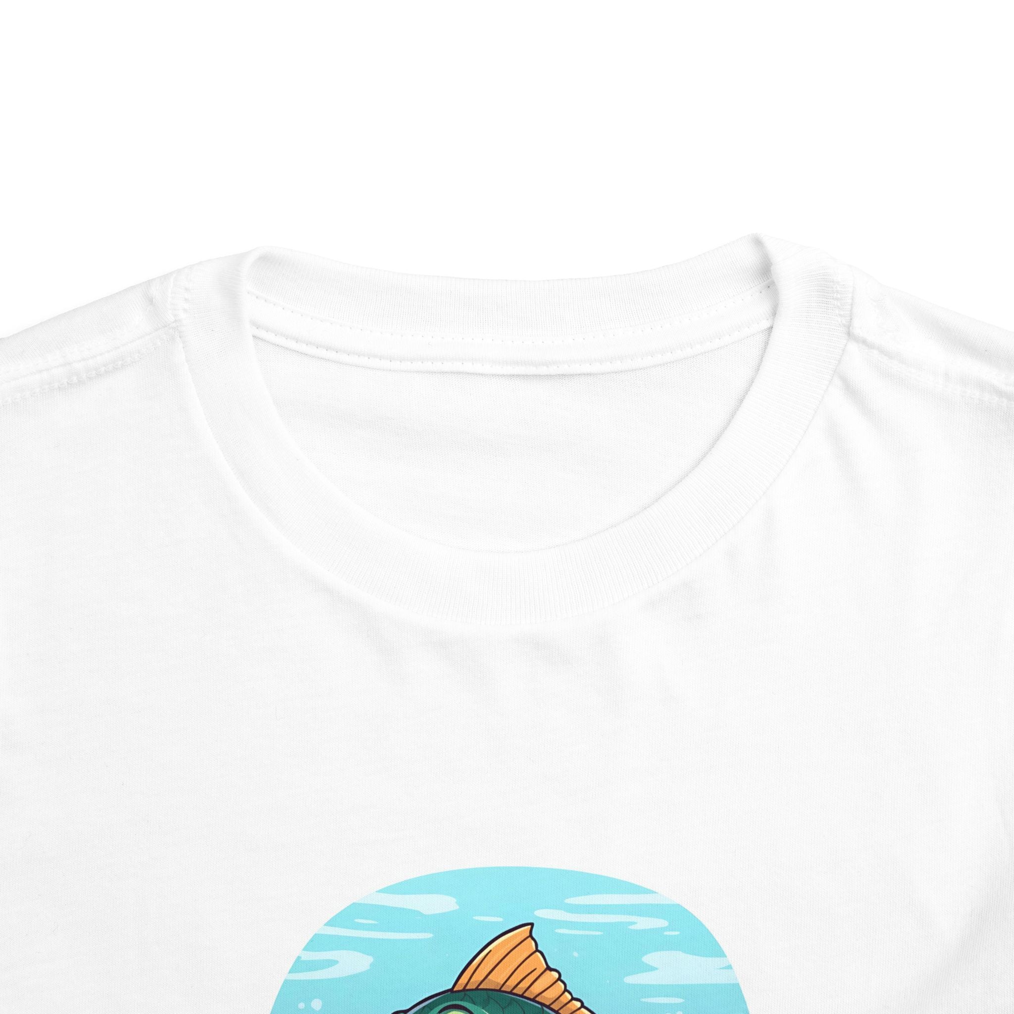 Here Fishy Fishy Fishy Toddler Short Sleeve Tee