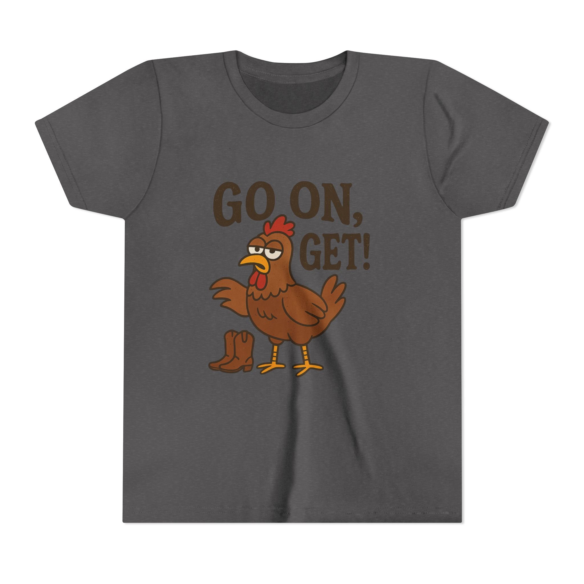 Go On Get Funny Youth Short Sleeve Tee